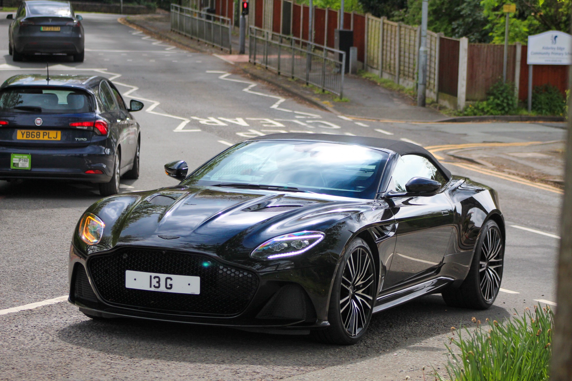 13 G spotted on Aston Martin DBS Superleggera