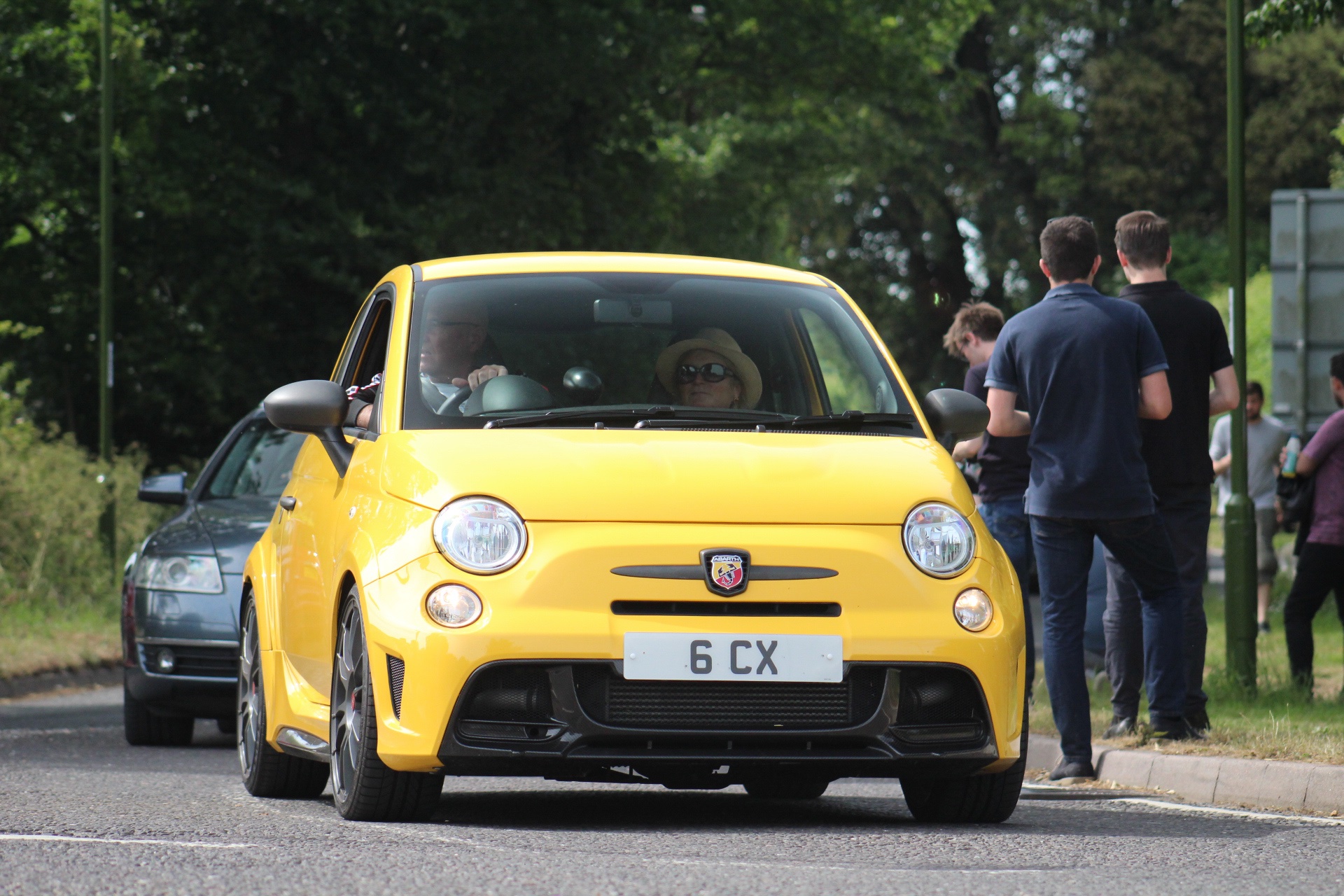 6 CX spotted on Abarth 595