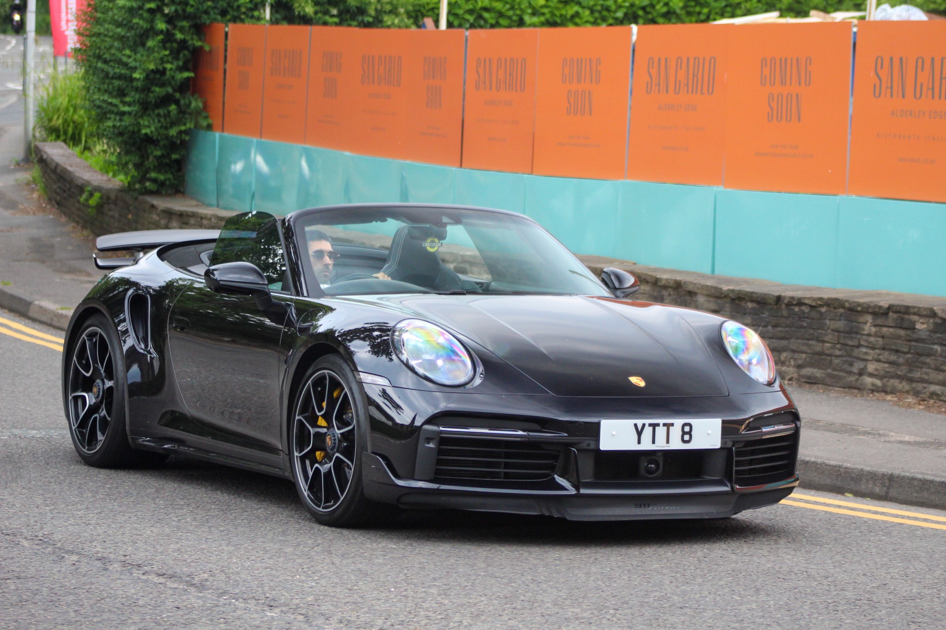 YTT 8 spotted on Porsche 911 Turbo S