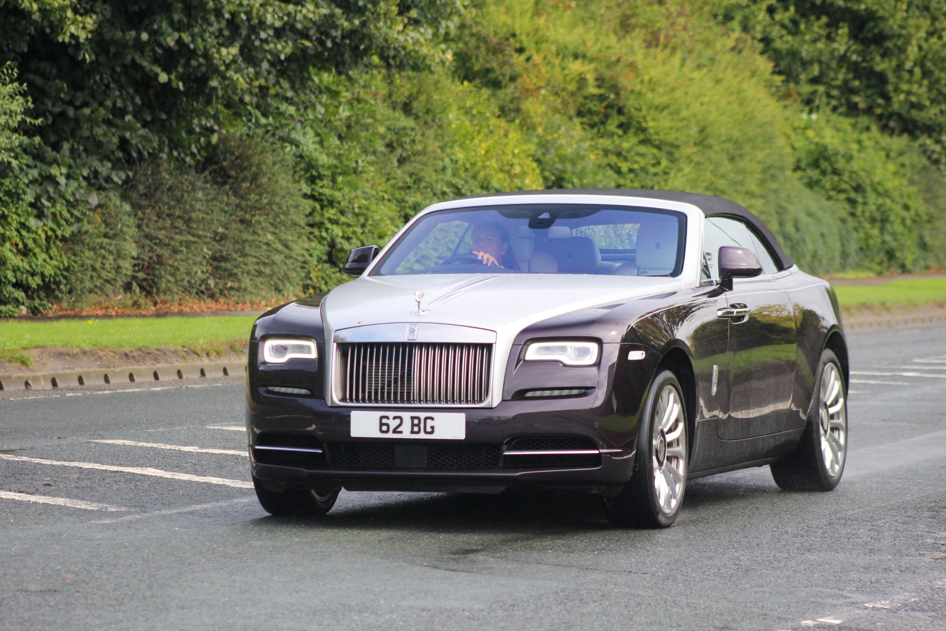 62 BG spotted on Rolls-Royce Dawn