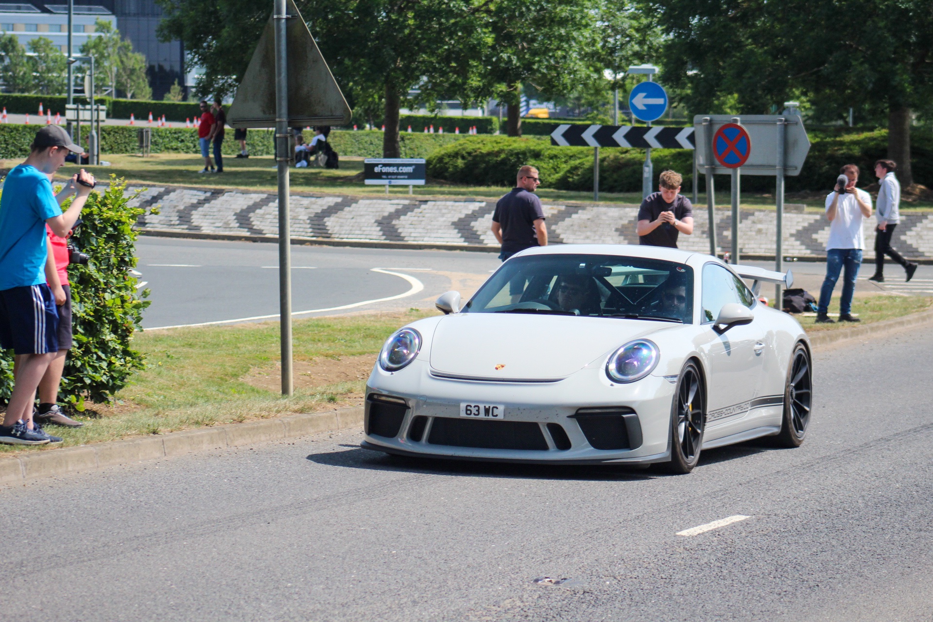 63 WC spotted on Porsche 911 GT3