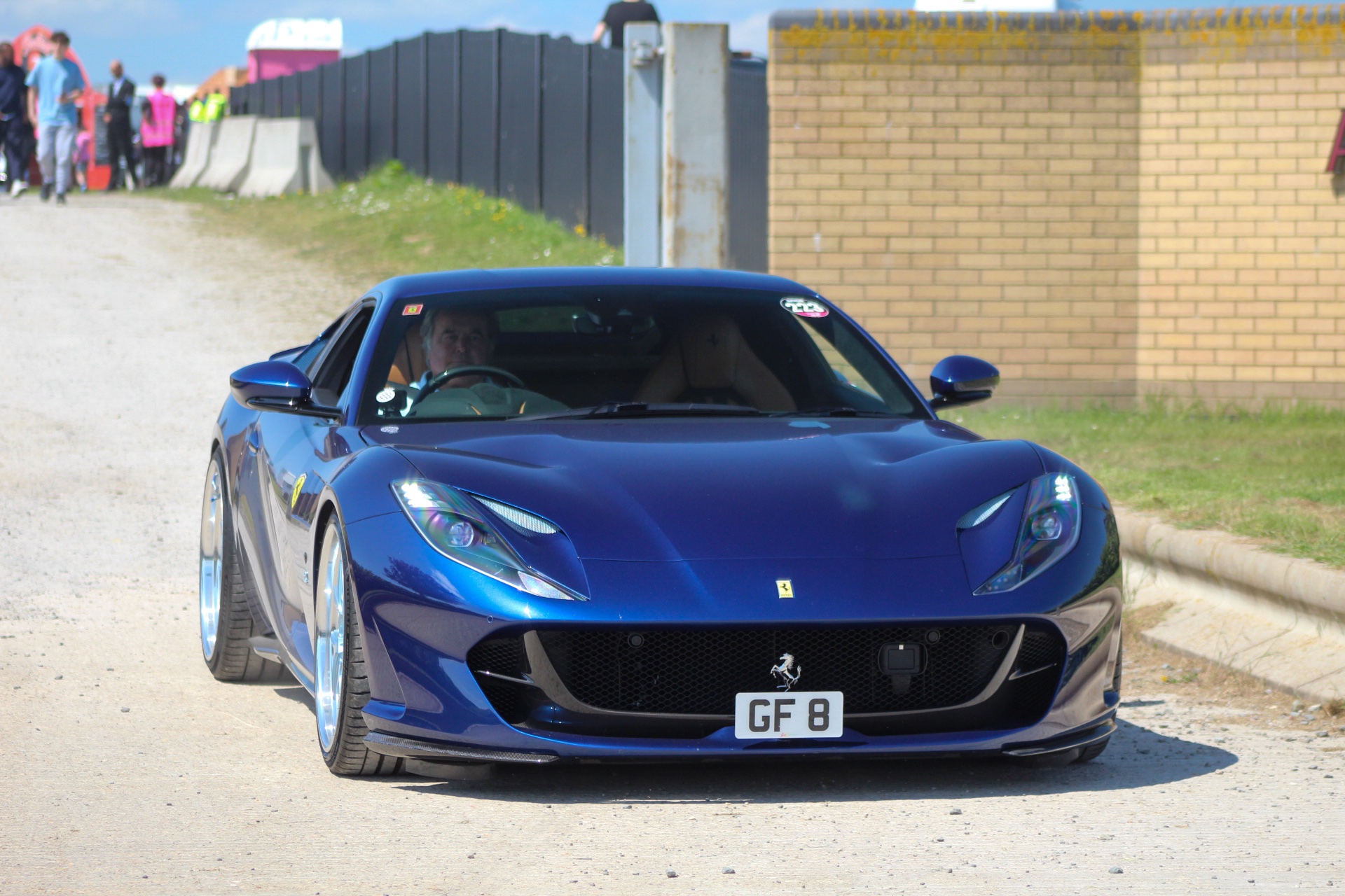 GF 8 spotted on Ferrari 812
