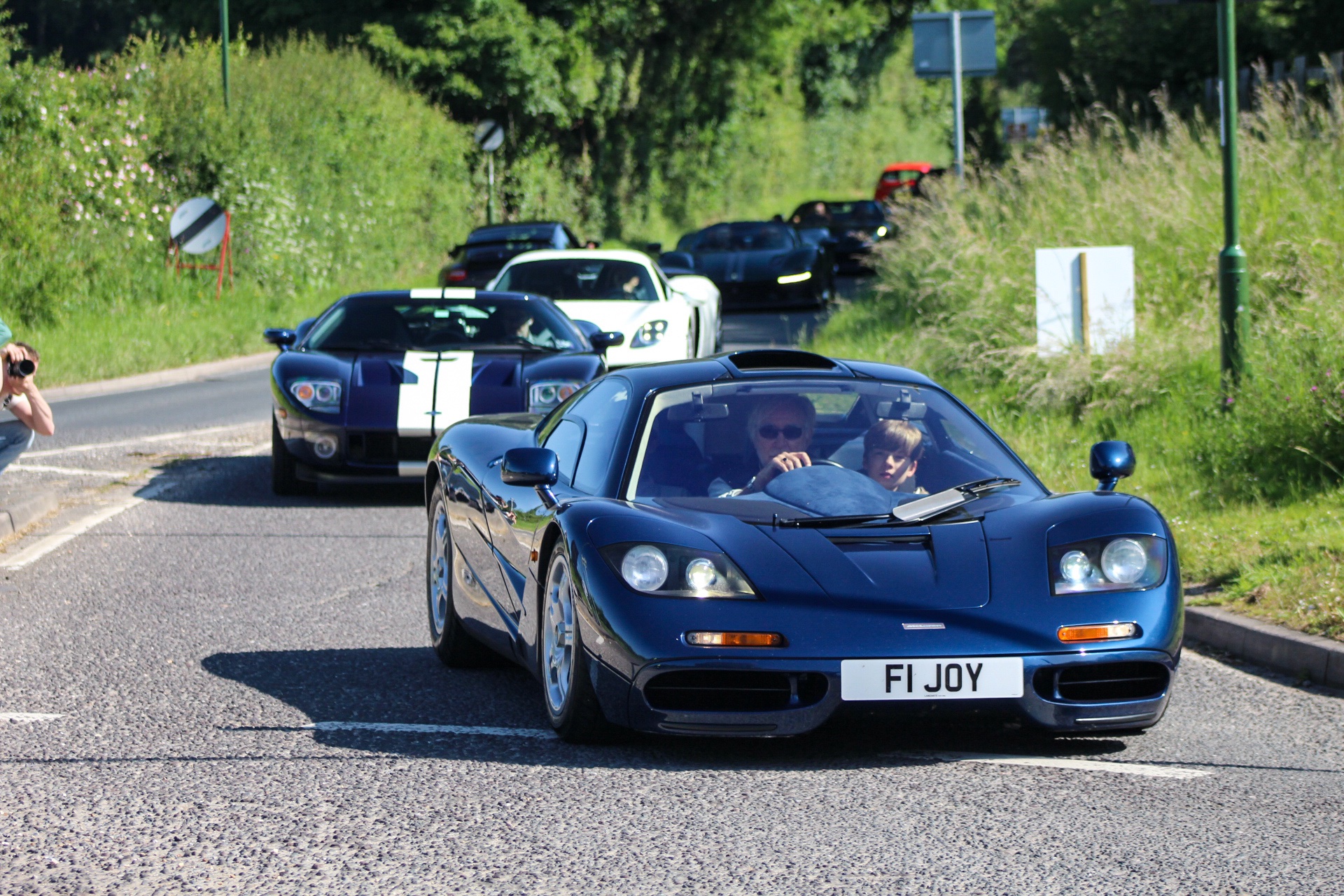 F1 JOY spotted on McLaren F1