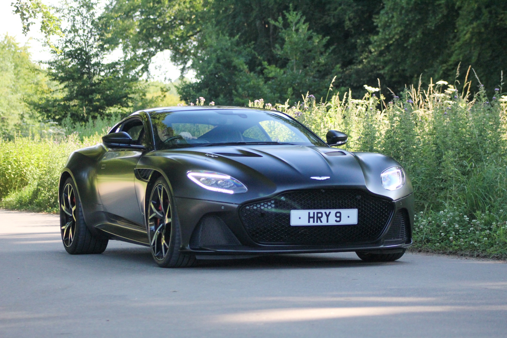 HRY 9 spotted on Aston Martin DBS Superleggera