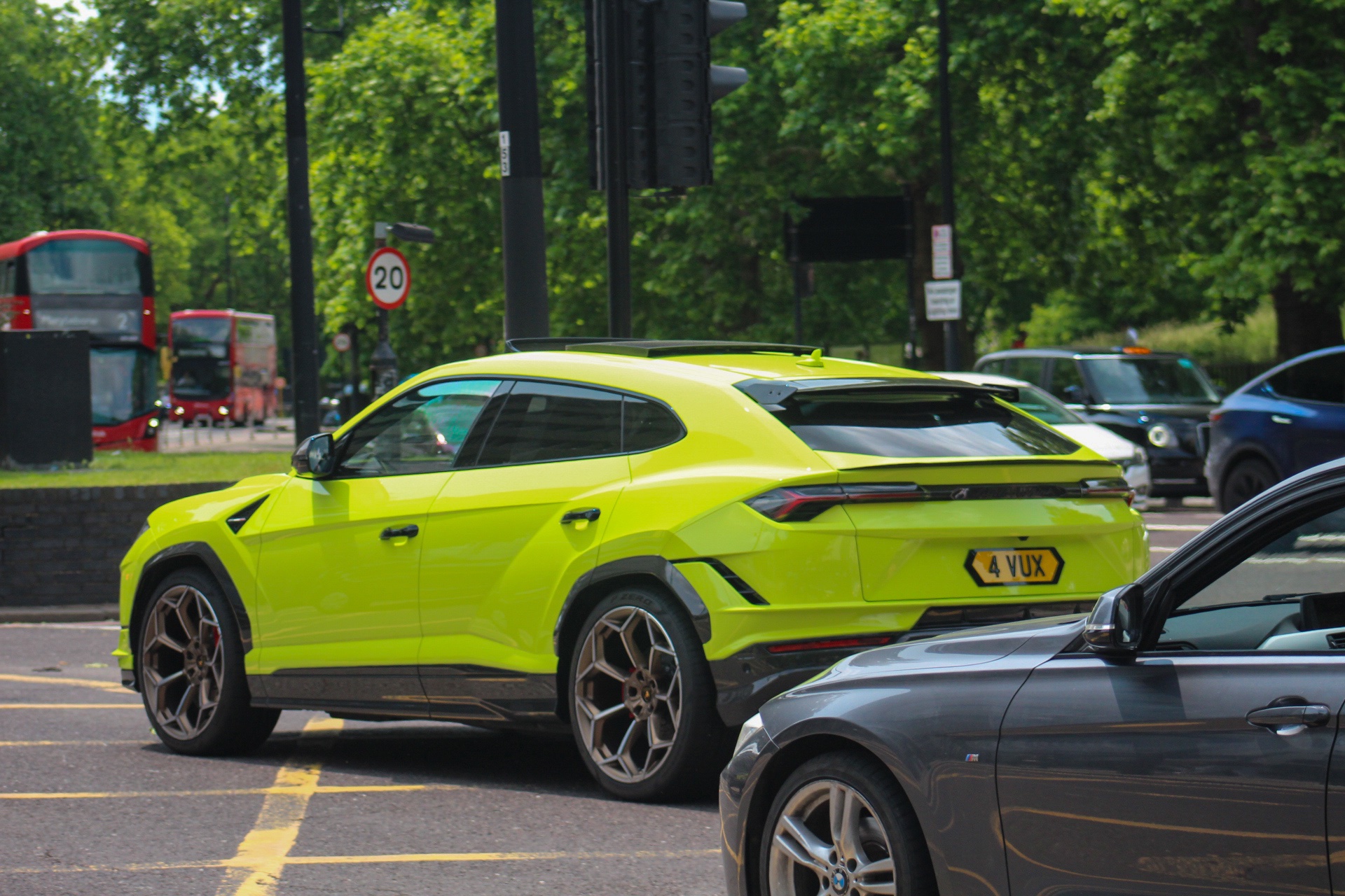 4 VUX spotted on Lamborghini Urus