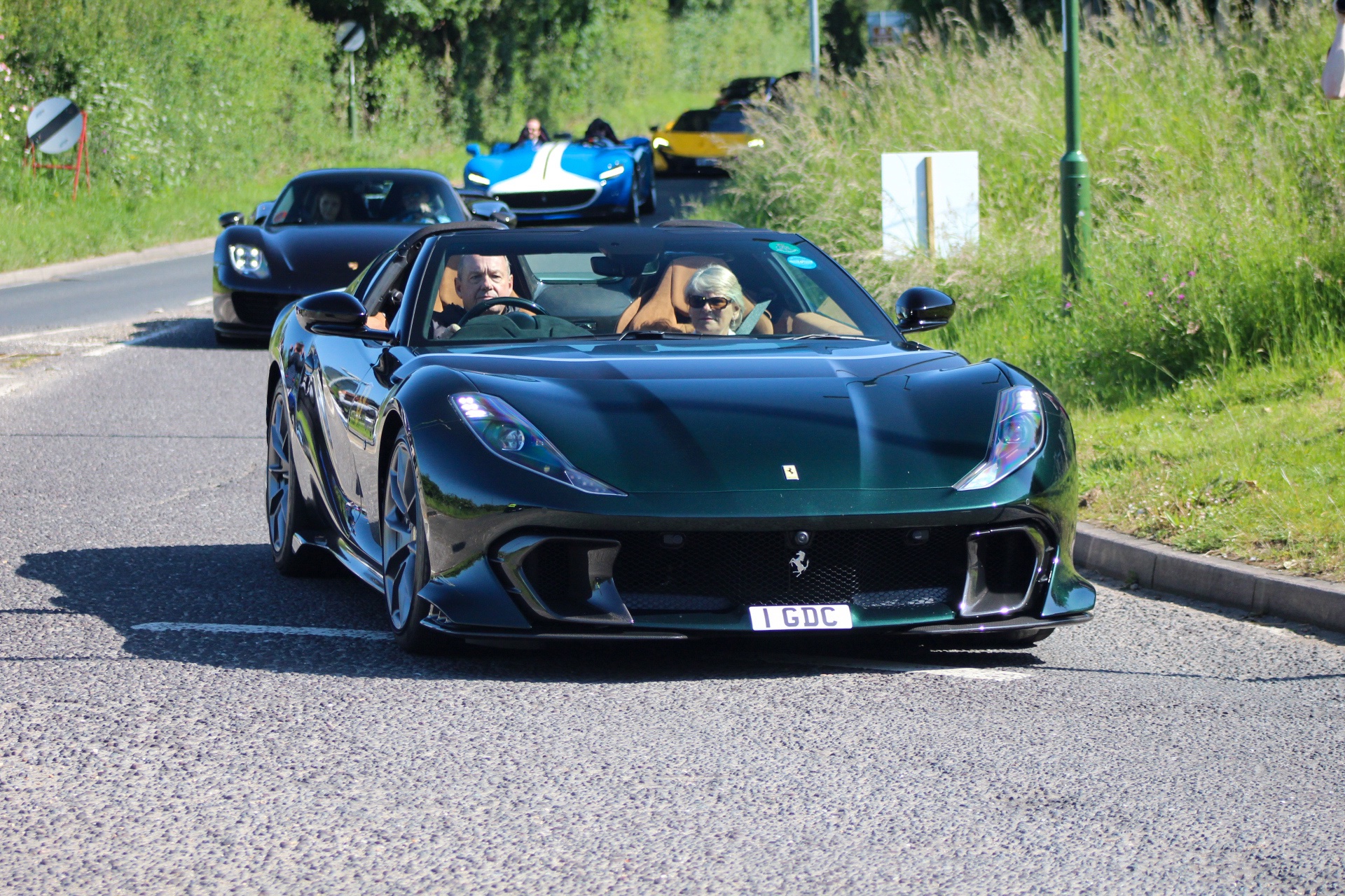 1 GDC spotted on Ferrari 812 Competizione