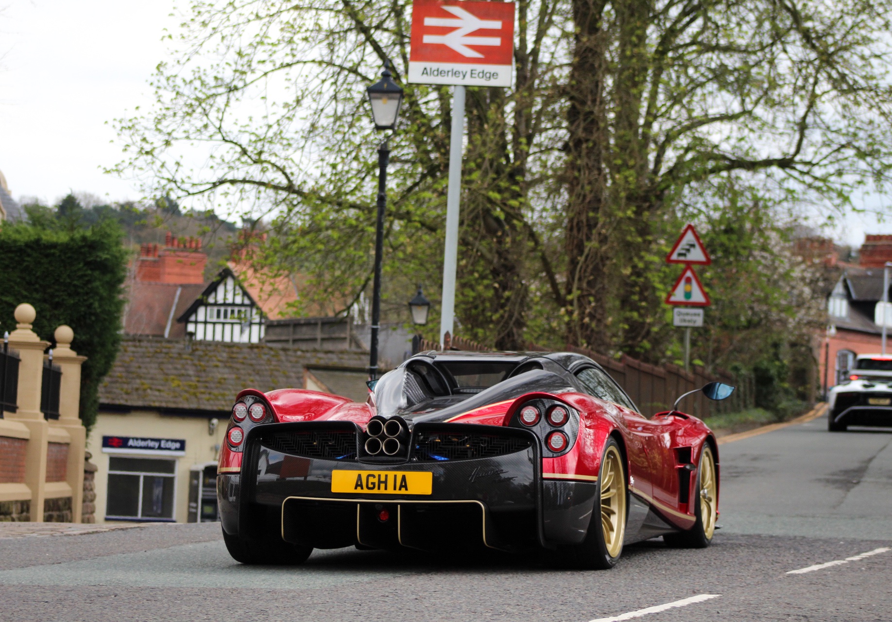AGH 1A spotted on Pagani Huayra