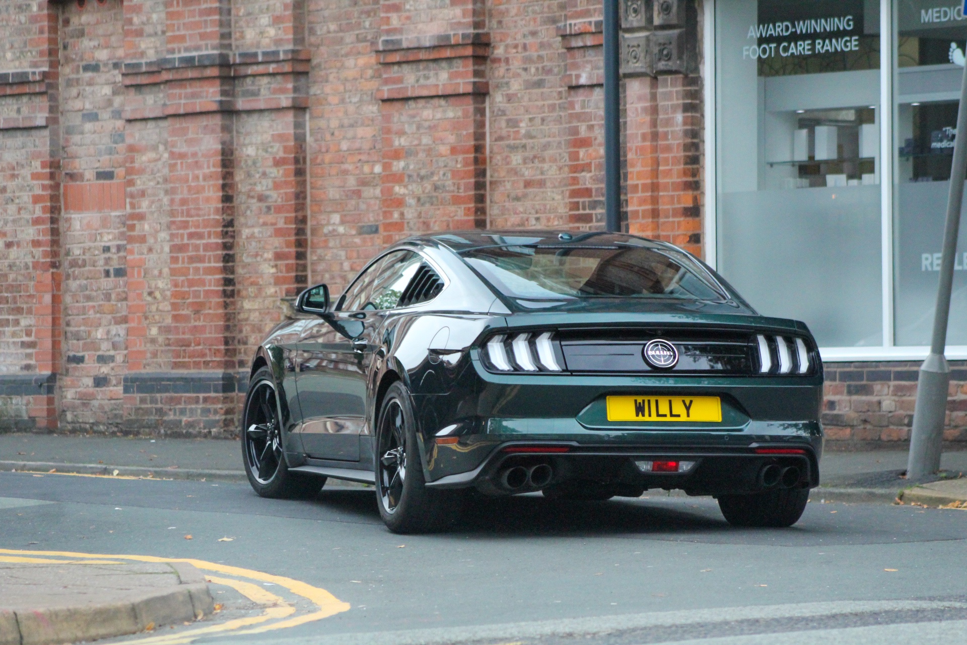 W1 LLY spotted on Ford Mustang