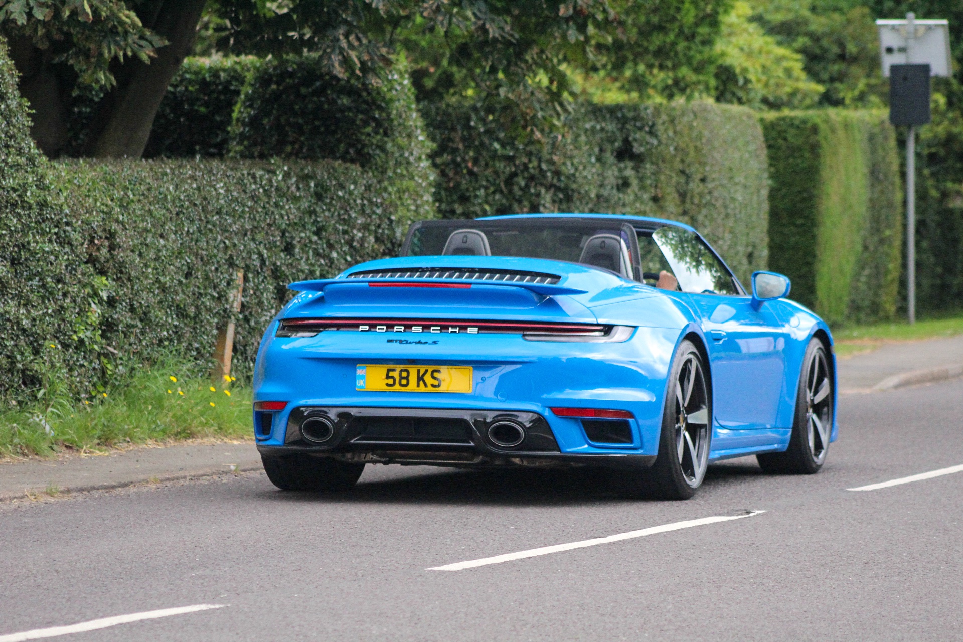 58 KS spotted on Porsche 911 Turbo S
