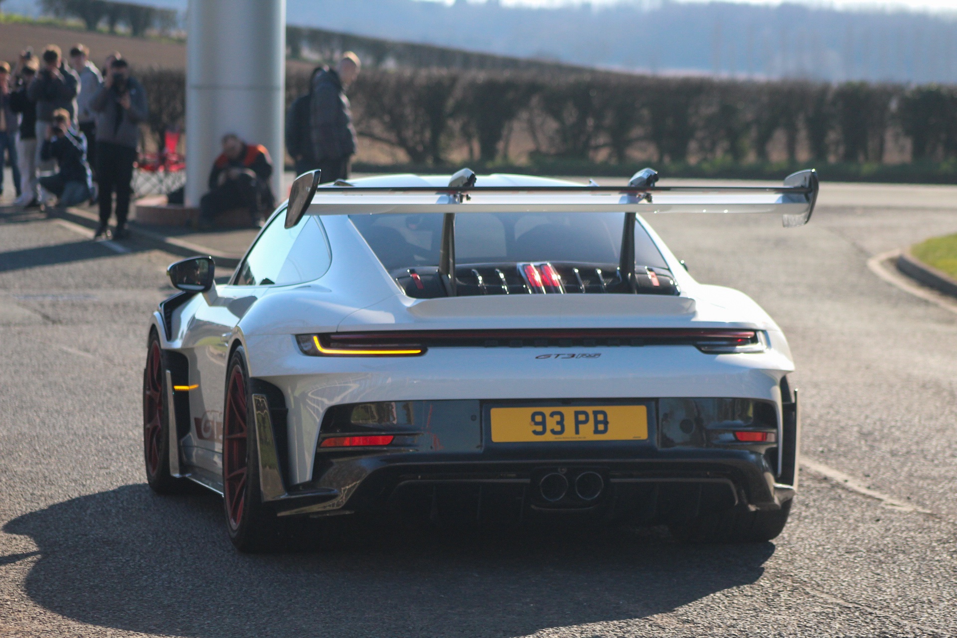 93 PB spotted on Porsche 911 GT3 RS