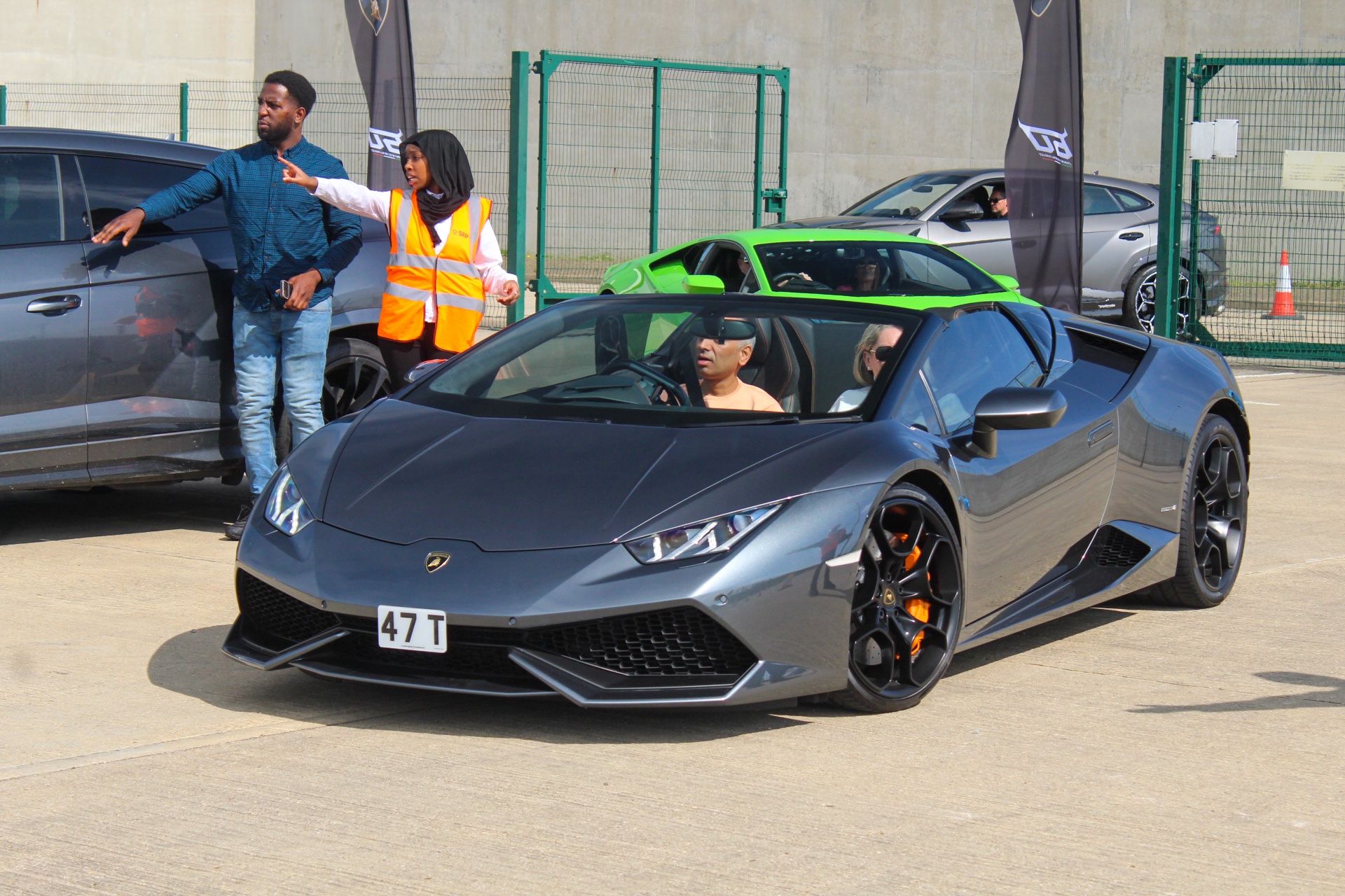 47 T spotted on Lamborghini Huracan