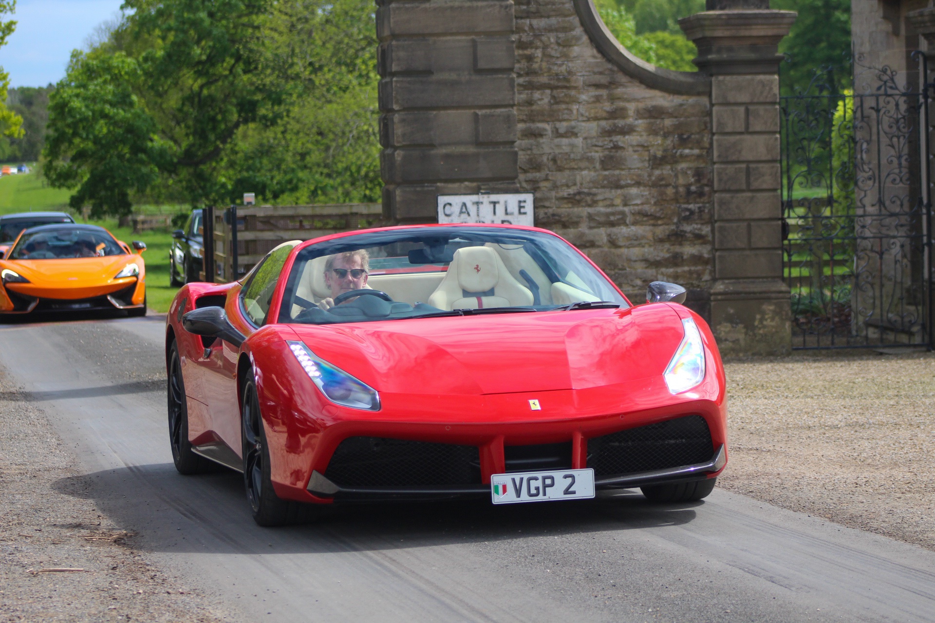 VGP 2 spotted on Ferrari 488 Spider
