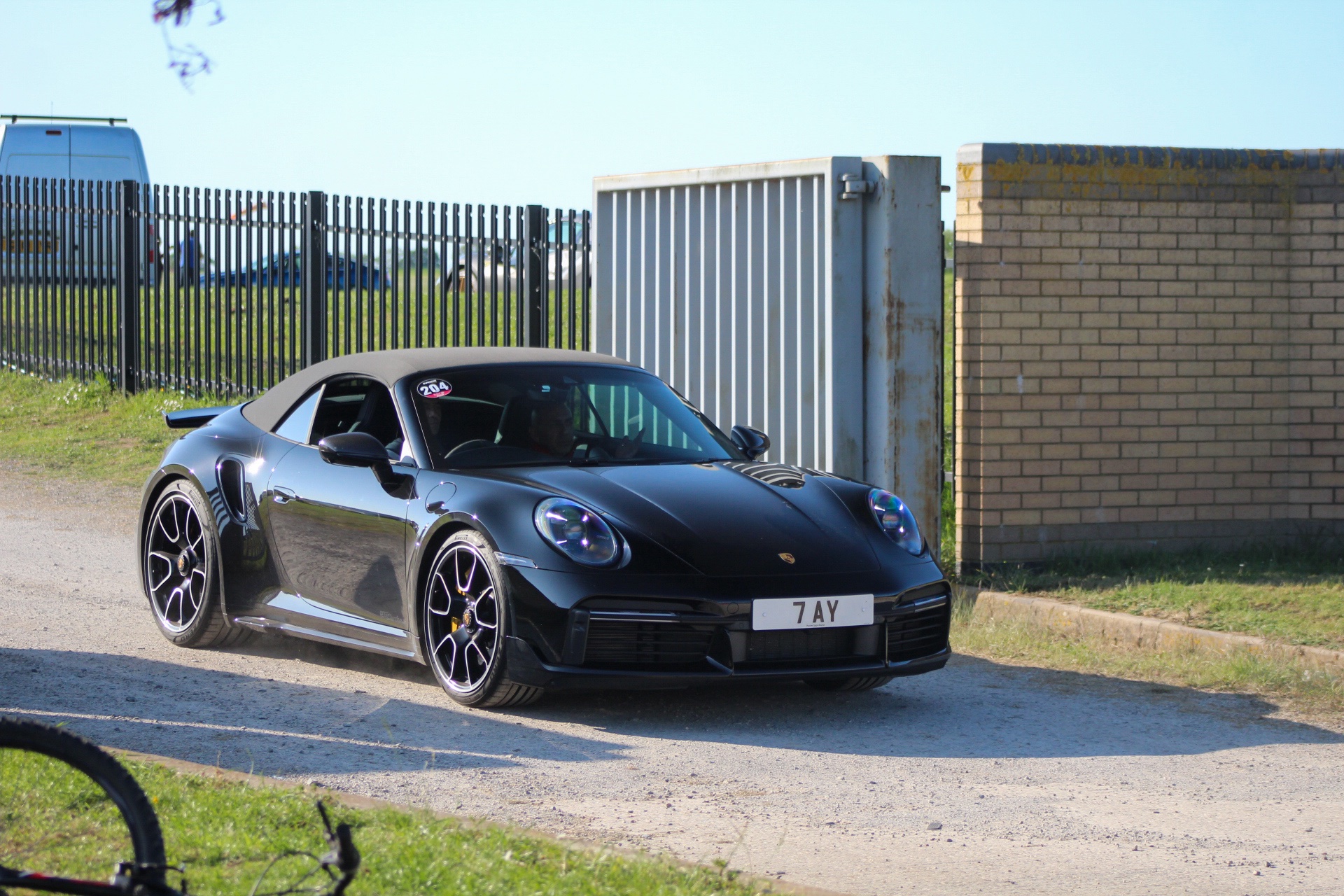 7 AY spotted on Porsche 911 Turbo S
