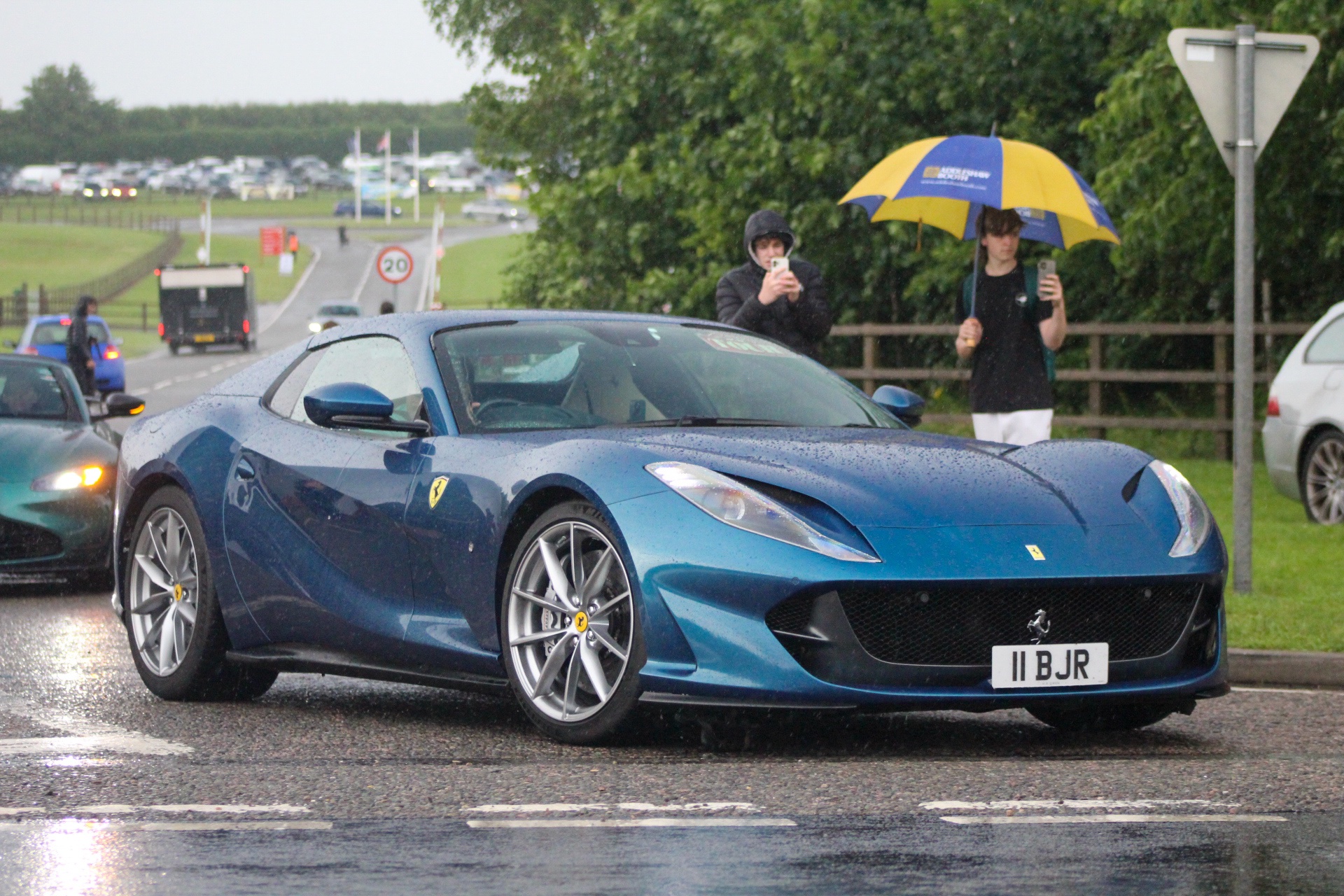 11 BJR spotted on Ferrari 812 GTS