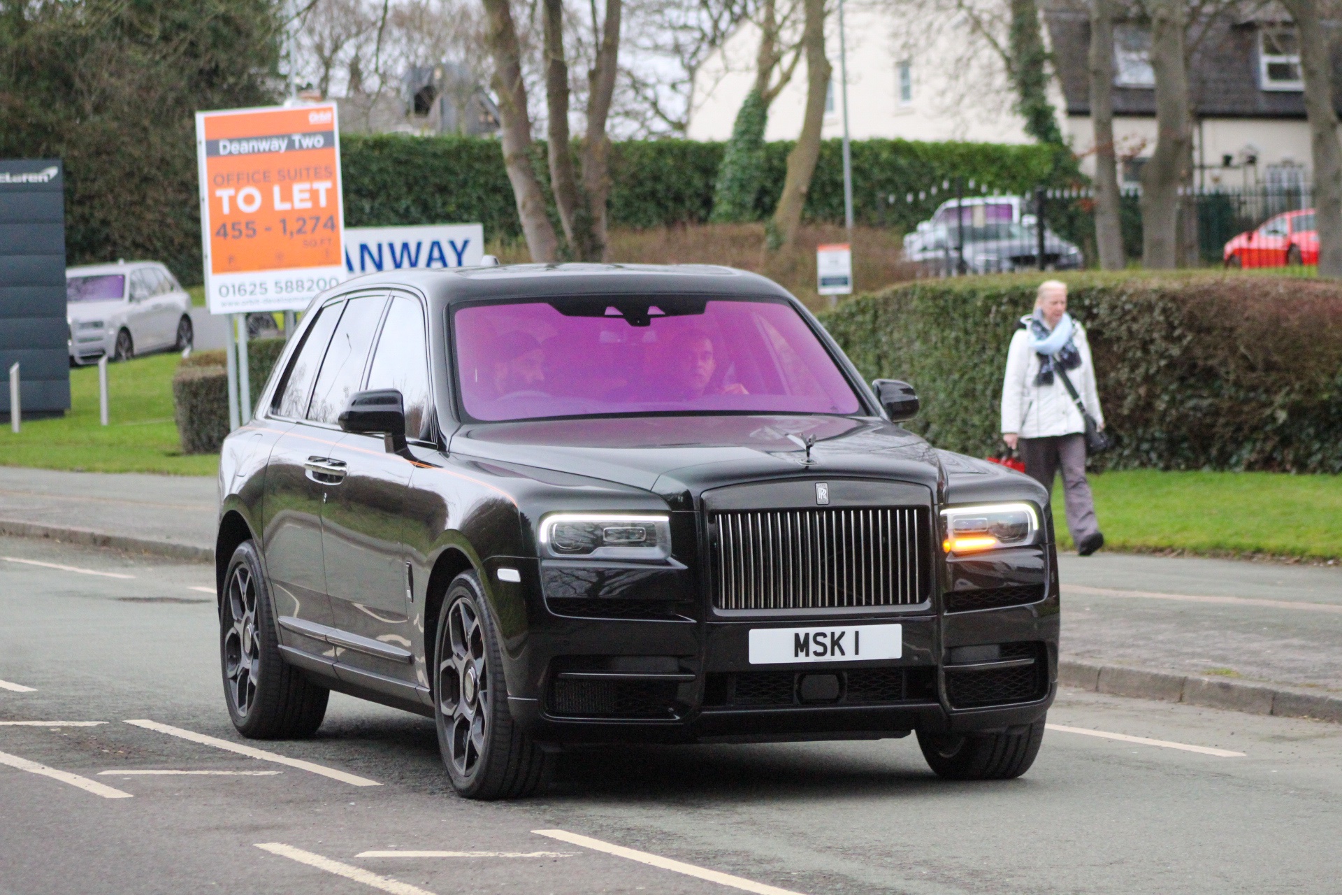 MSK 1 spotted on Rolls-Royce Cullinan