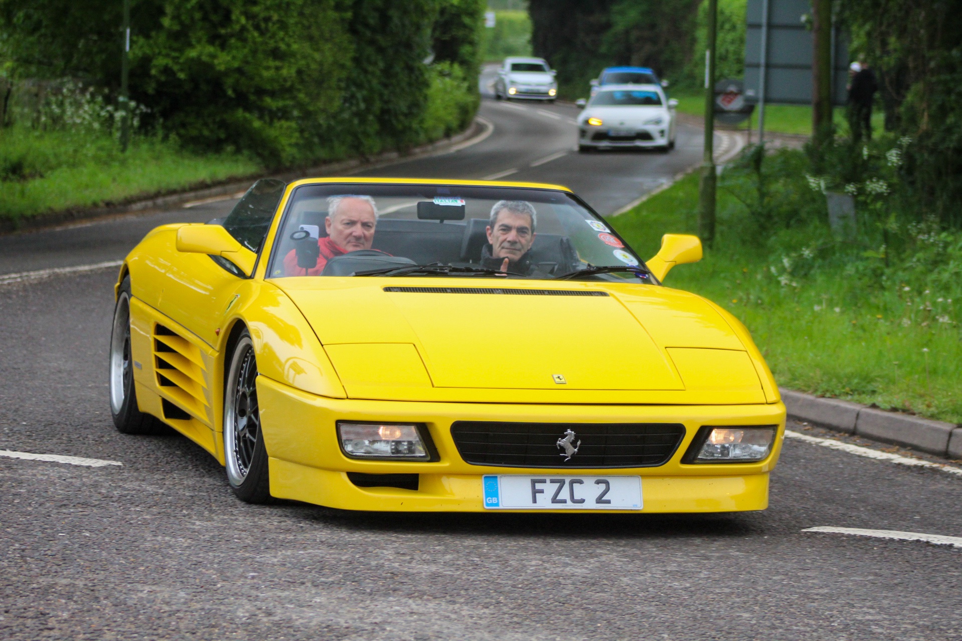 FZC 2 spotted on Ferrari 348