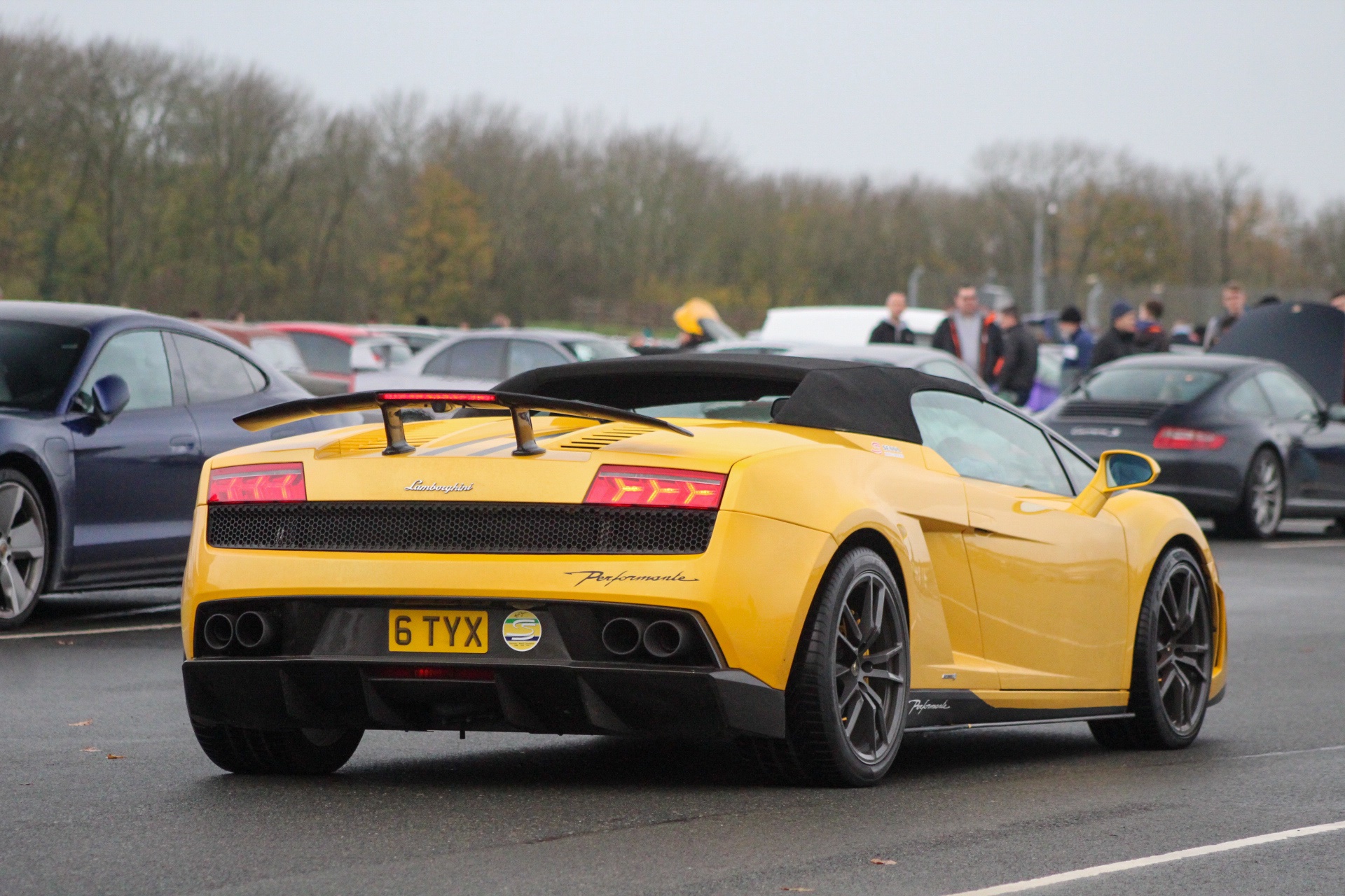 6 TYX spotted on Lamborghini Gallardo Performante