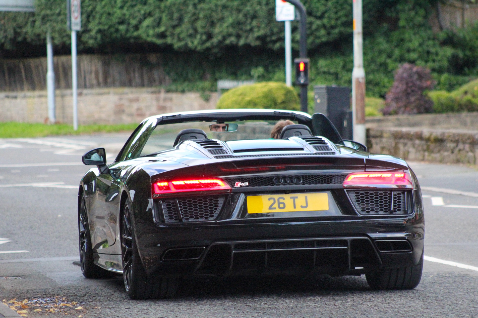 26 TJ spotted on Audi R8