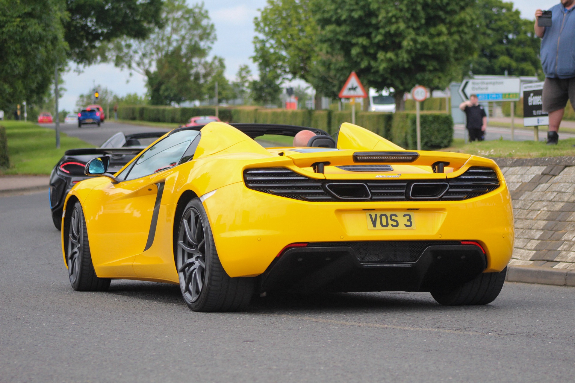 VOS 3 spotted on McLaren MP4-12C