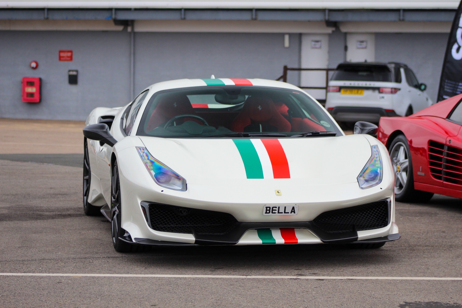 B3 LLA spotted on Ferrari 488 Pista
