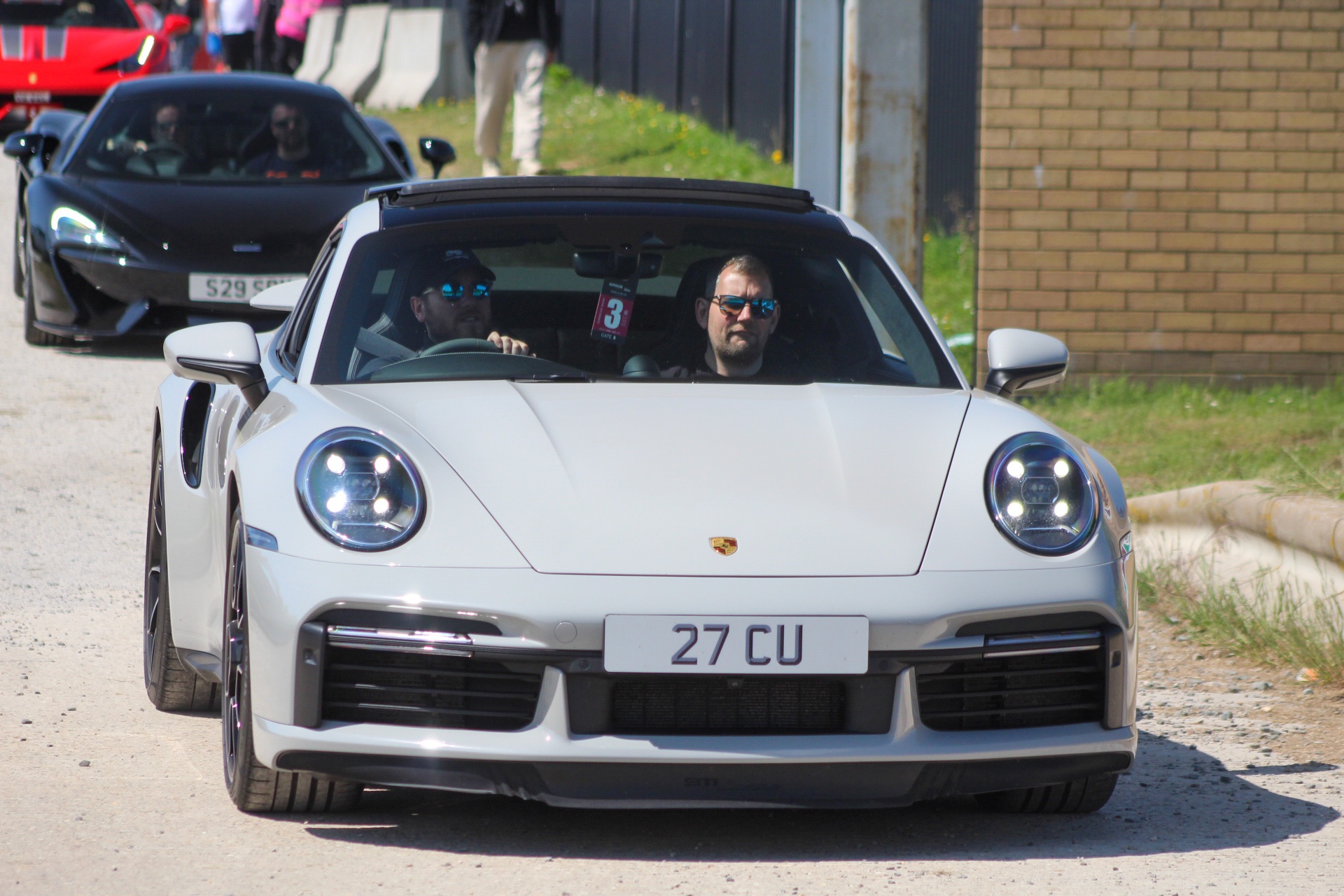 27 CU spotted on Porsche 911 Turbo S
