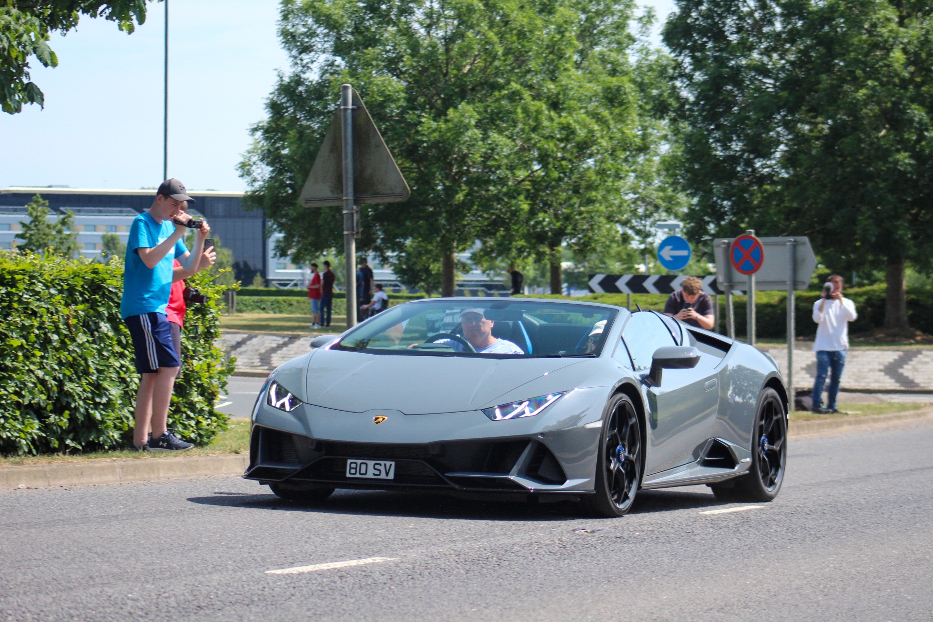80 SV spotted on Lamborghini Huracan Evo