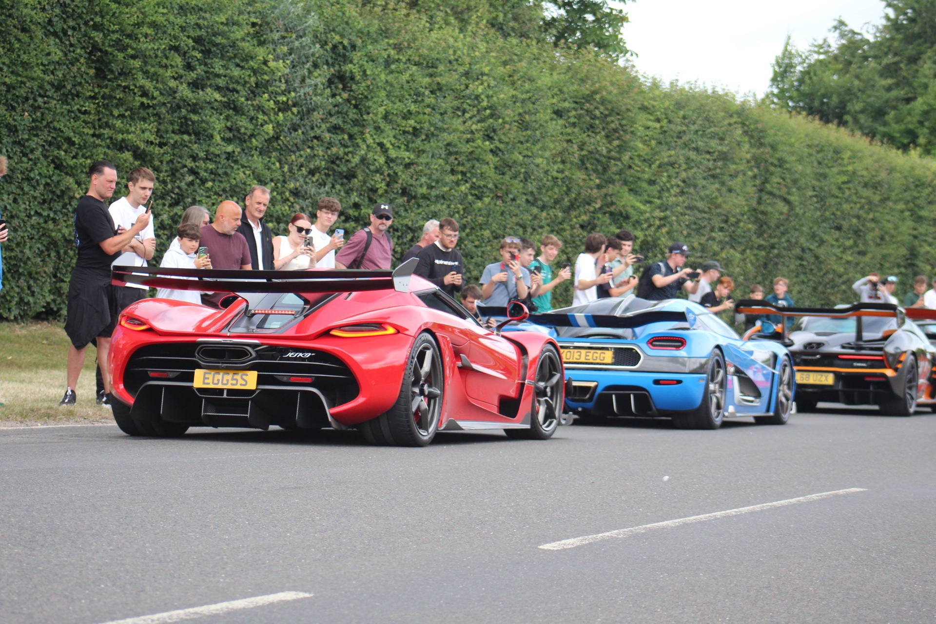 EGG 5S spotted on Koenigsegg Jesko