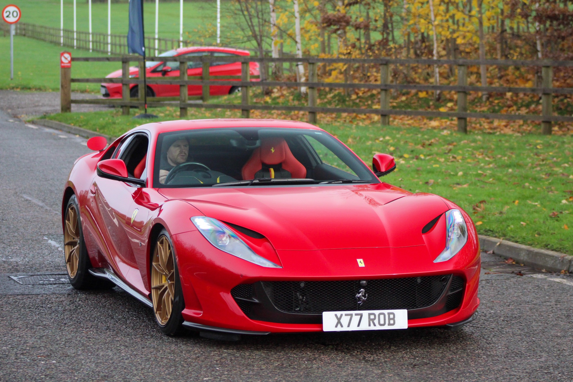 X77 ROB spotted on Ferrari 812