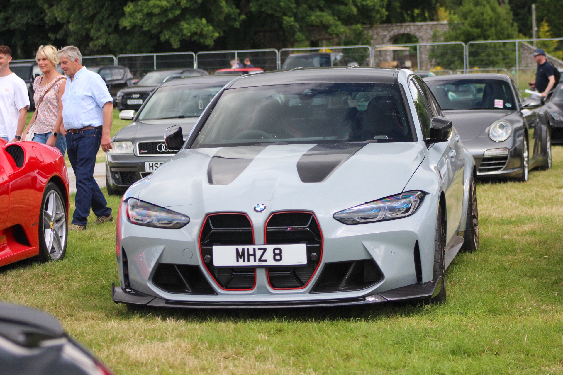 MHZ 8 spotted on BMW M3 CS