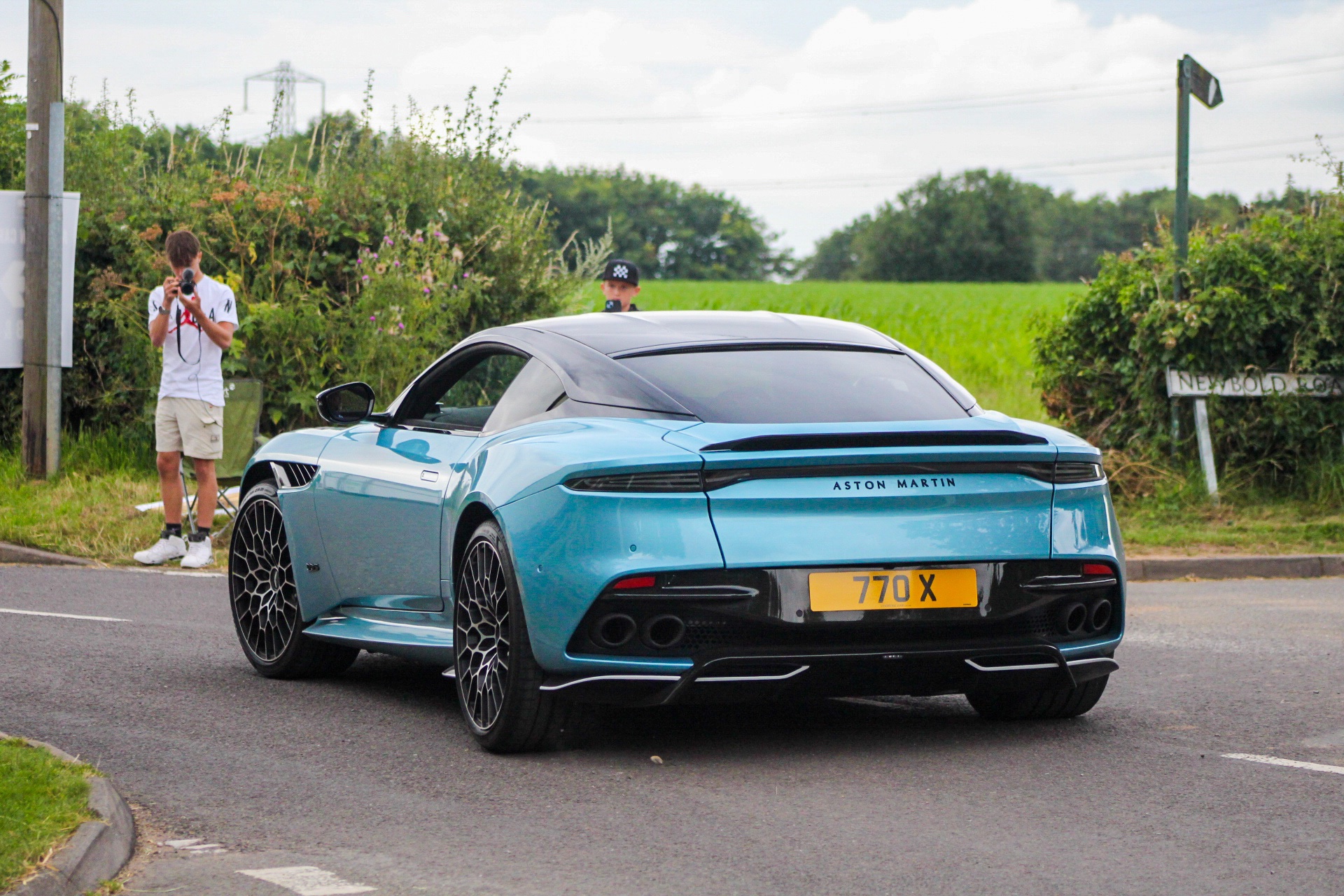 770 X spotted on Aston Martin DBS 770 Ultimate