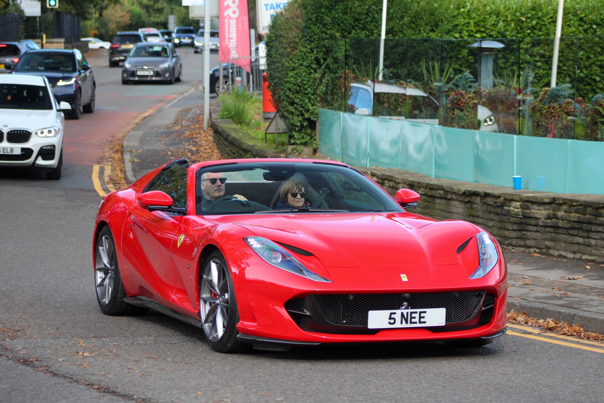 5 NEE spotted on Ferrari 812 GTS