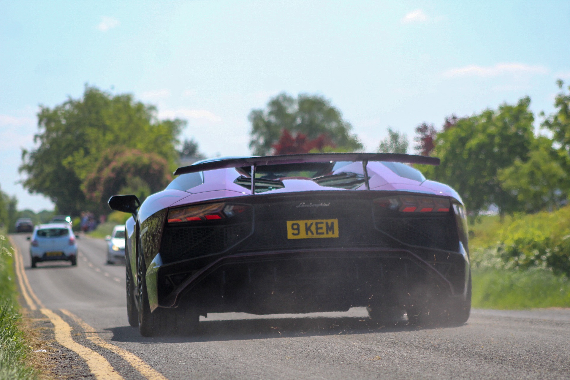 9 KEM spotted on Lamborghini Aventador SV