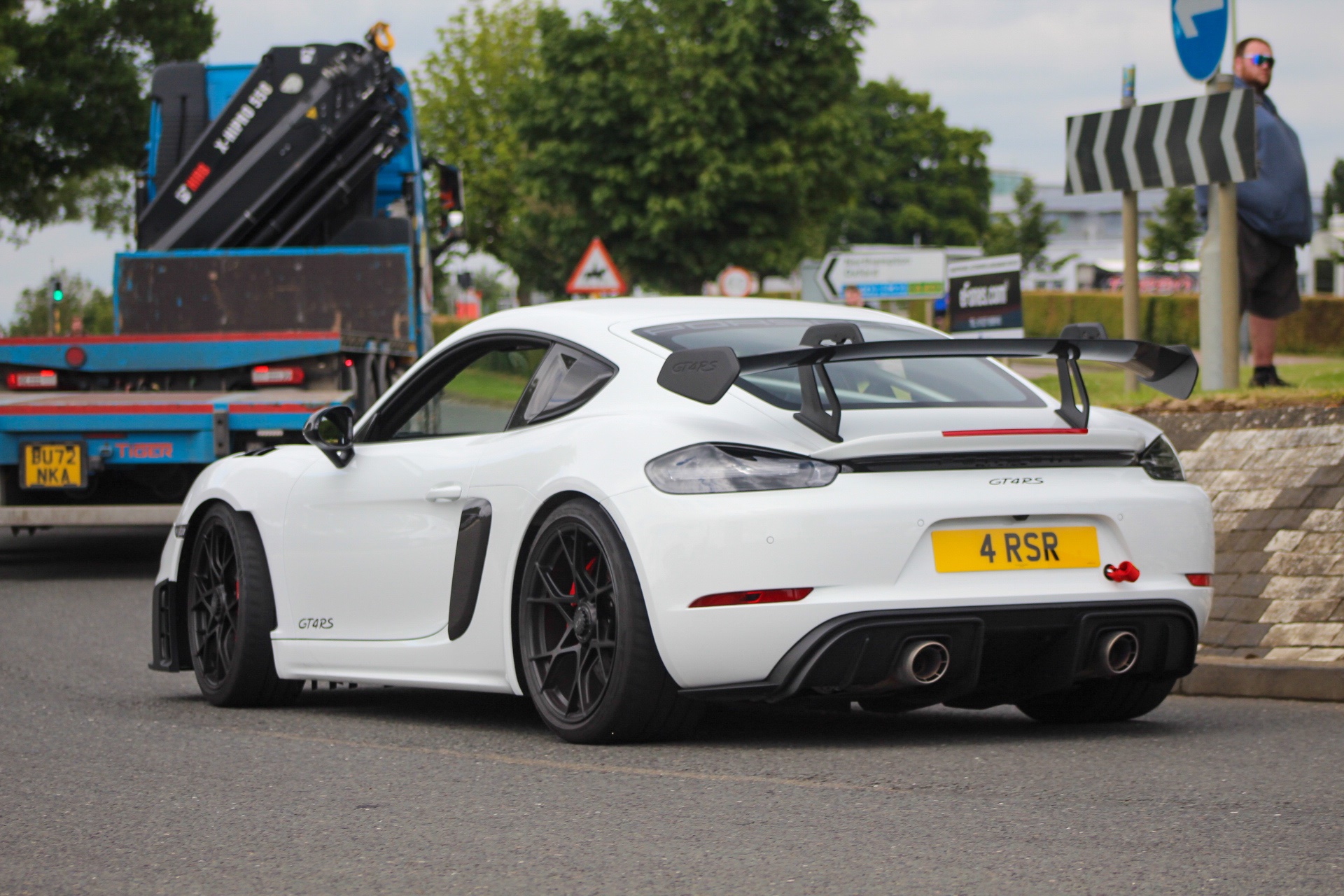 4 RSR spotted on Porsche 718 Cayman GT4 RS
