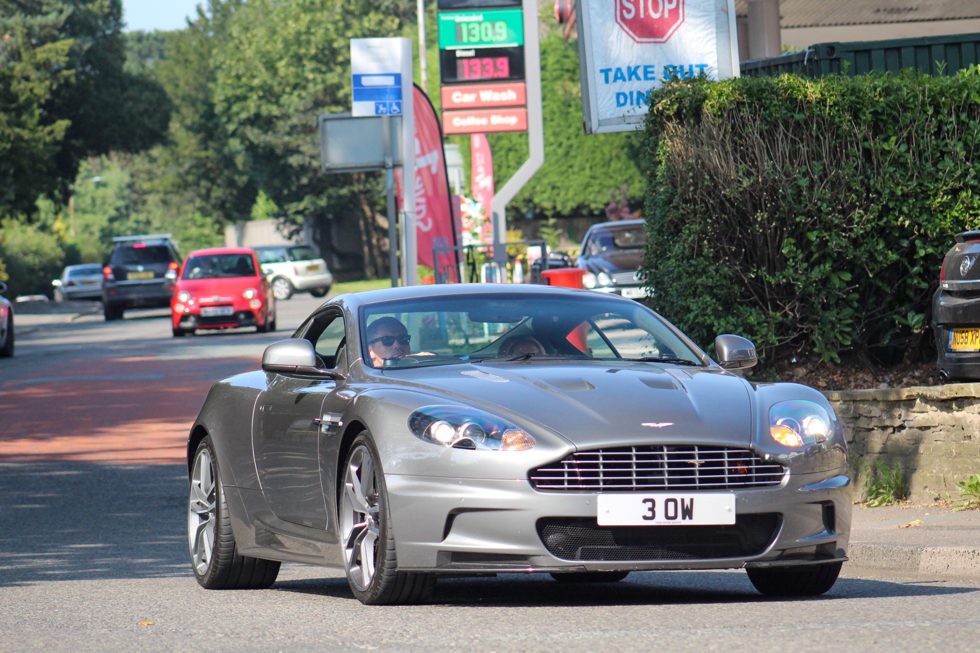 3 OW spotted on Aston Martin DBS