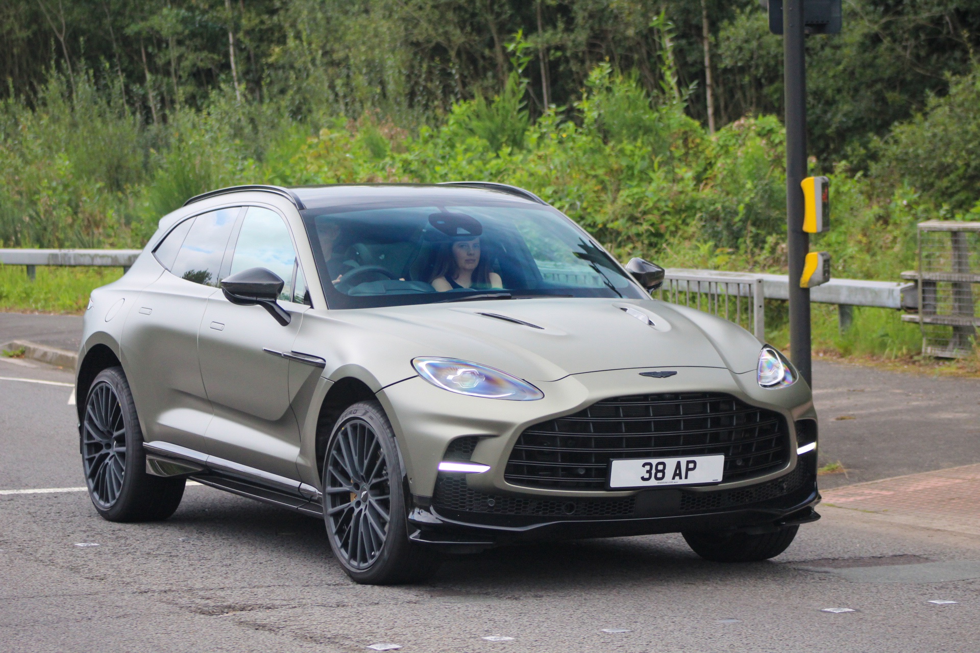 38 AP spotted on Aston Martin DBX 707