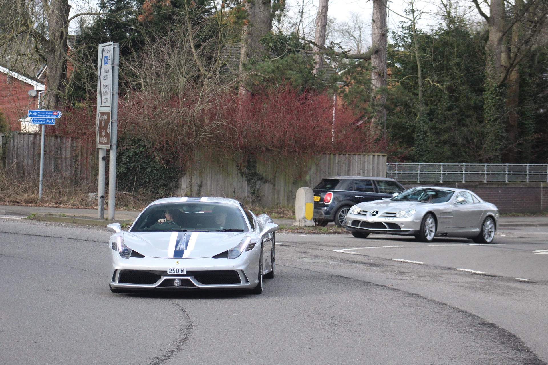 250 W spotted on Ferrari 458 Speciale Speciale