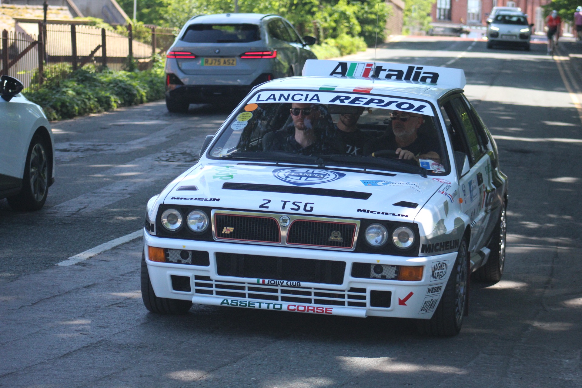 2 TSG spotted on Lancia Delta