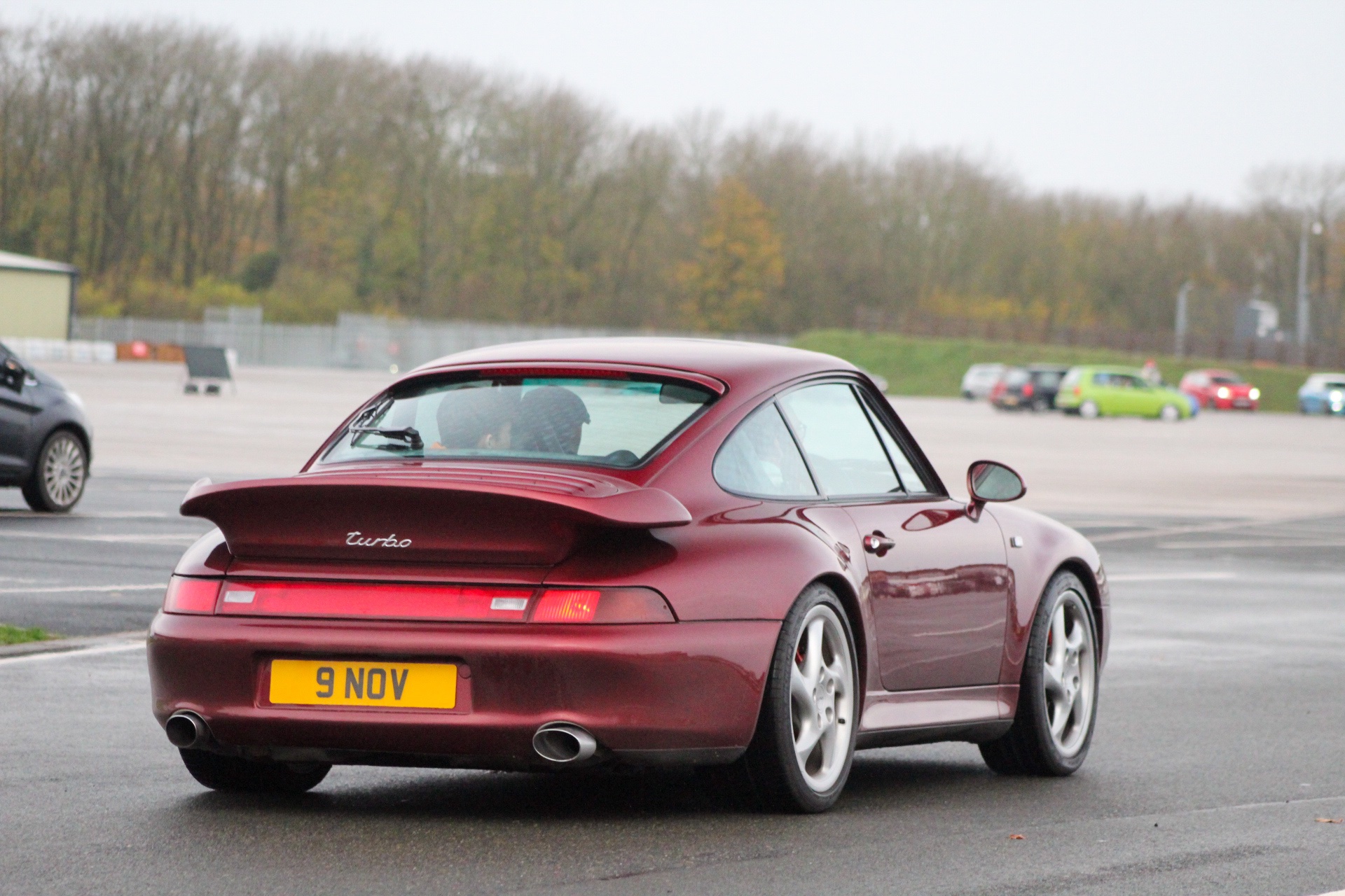 9 NOV spotted on Porsche 911 Turbo