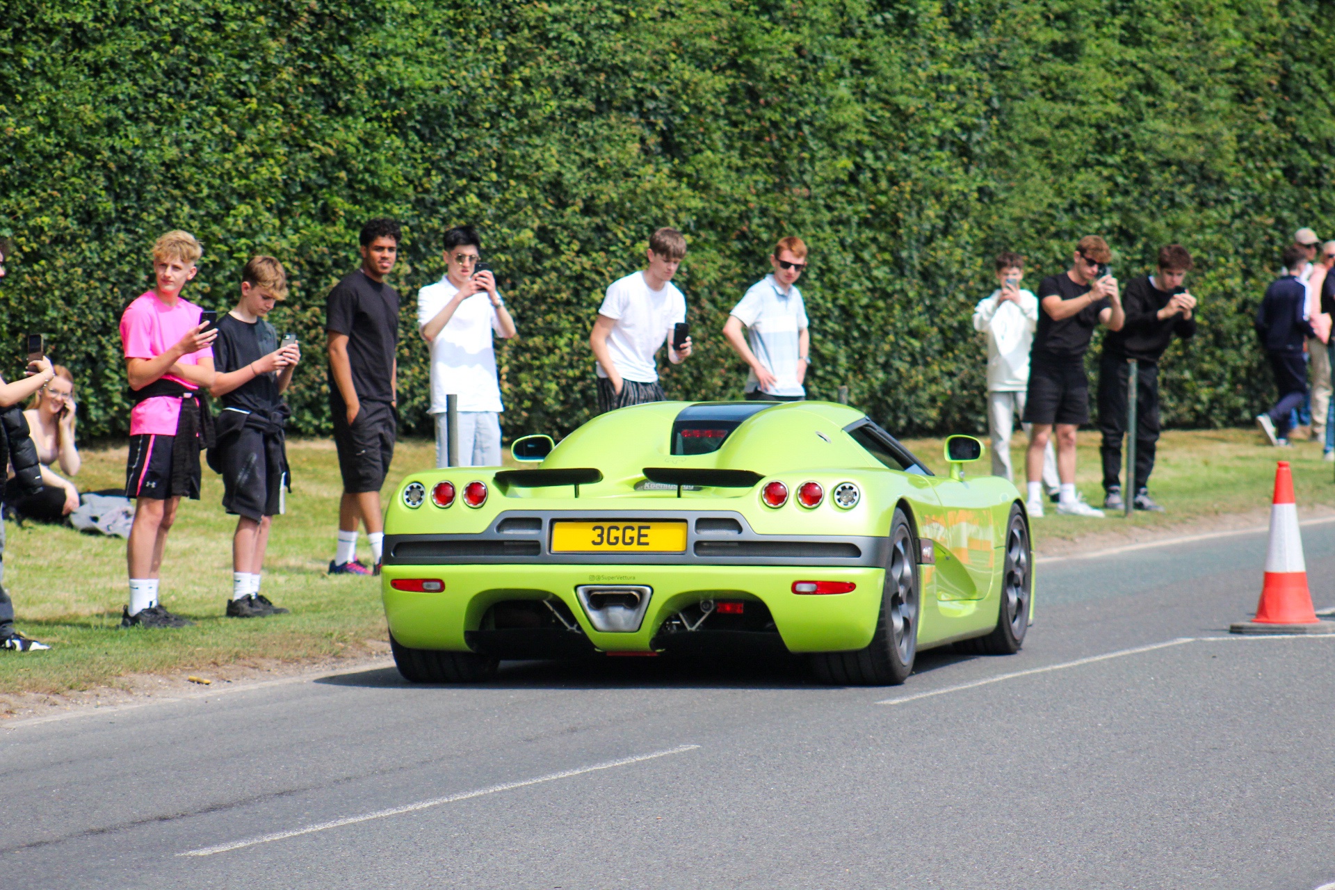3 GGE spotted on Koenigsegg CCR
