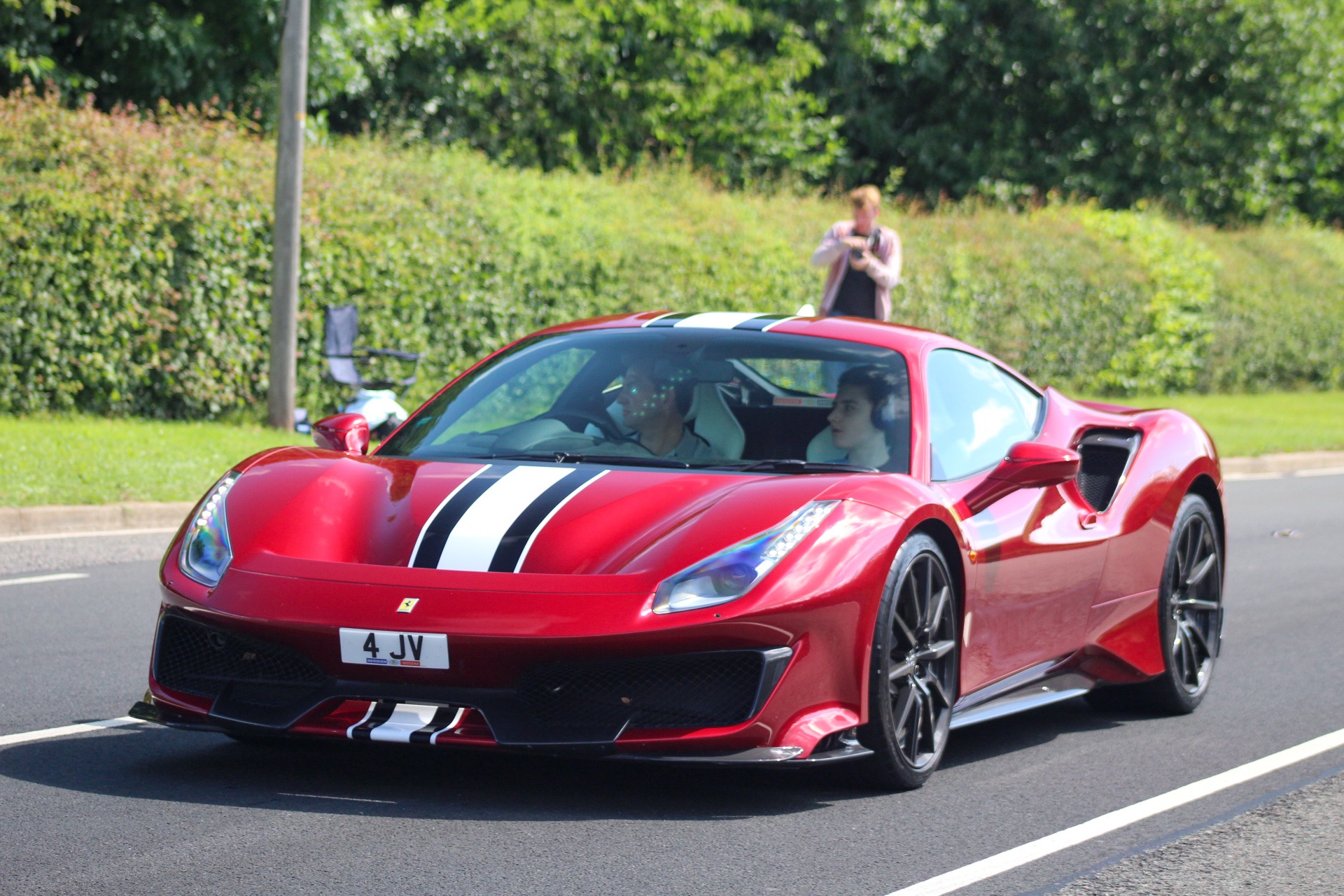 4 JV spotted on Ferrari 488
