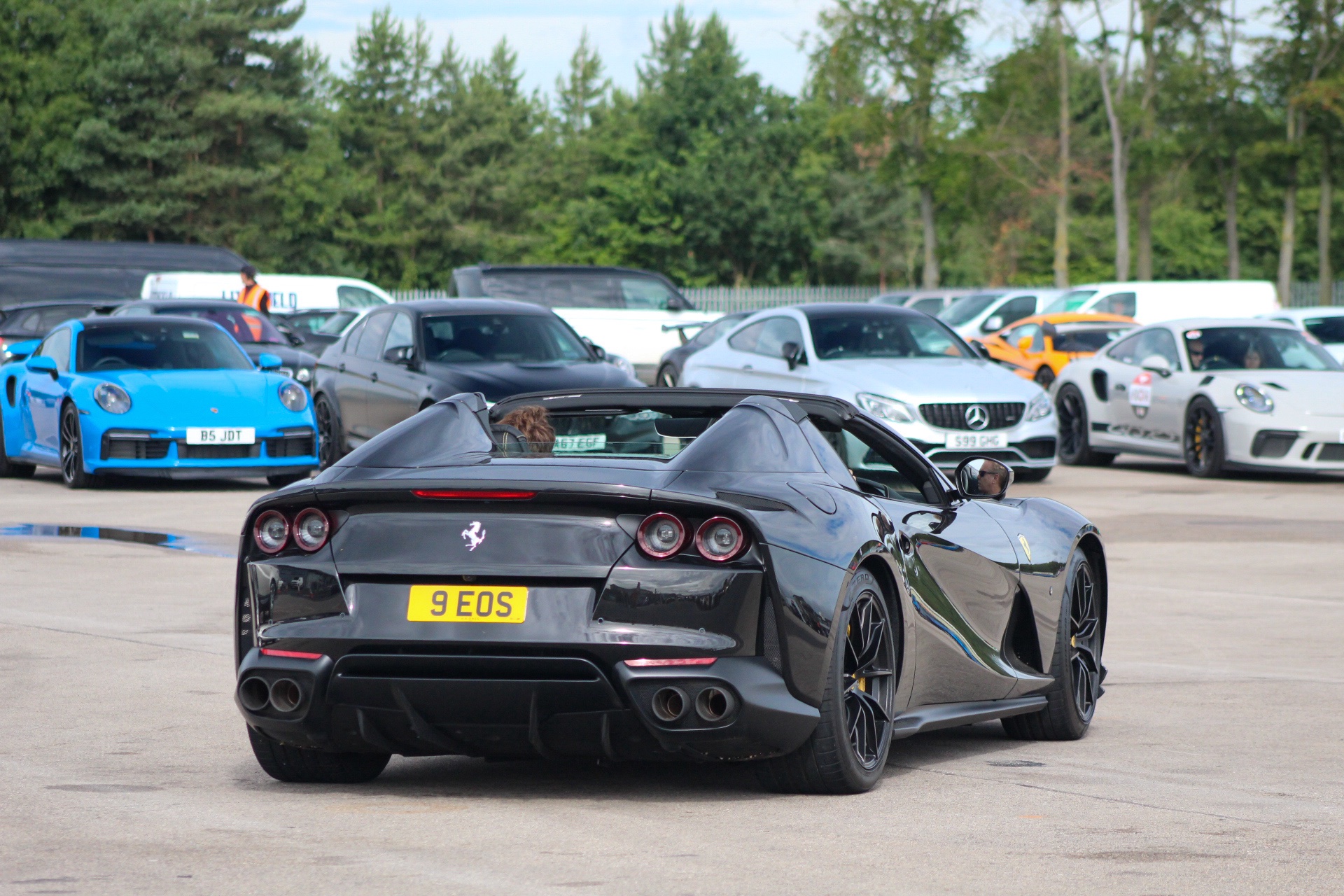 9 EOS spotted on Ferrari 812 GTS