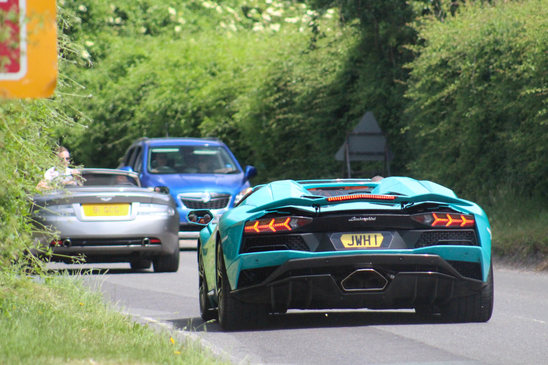 JWH 1 spotted on Lamborghini Aventador