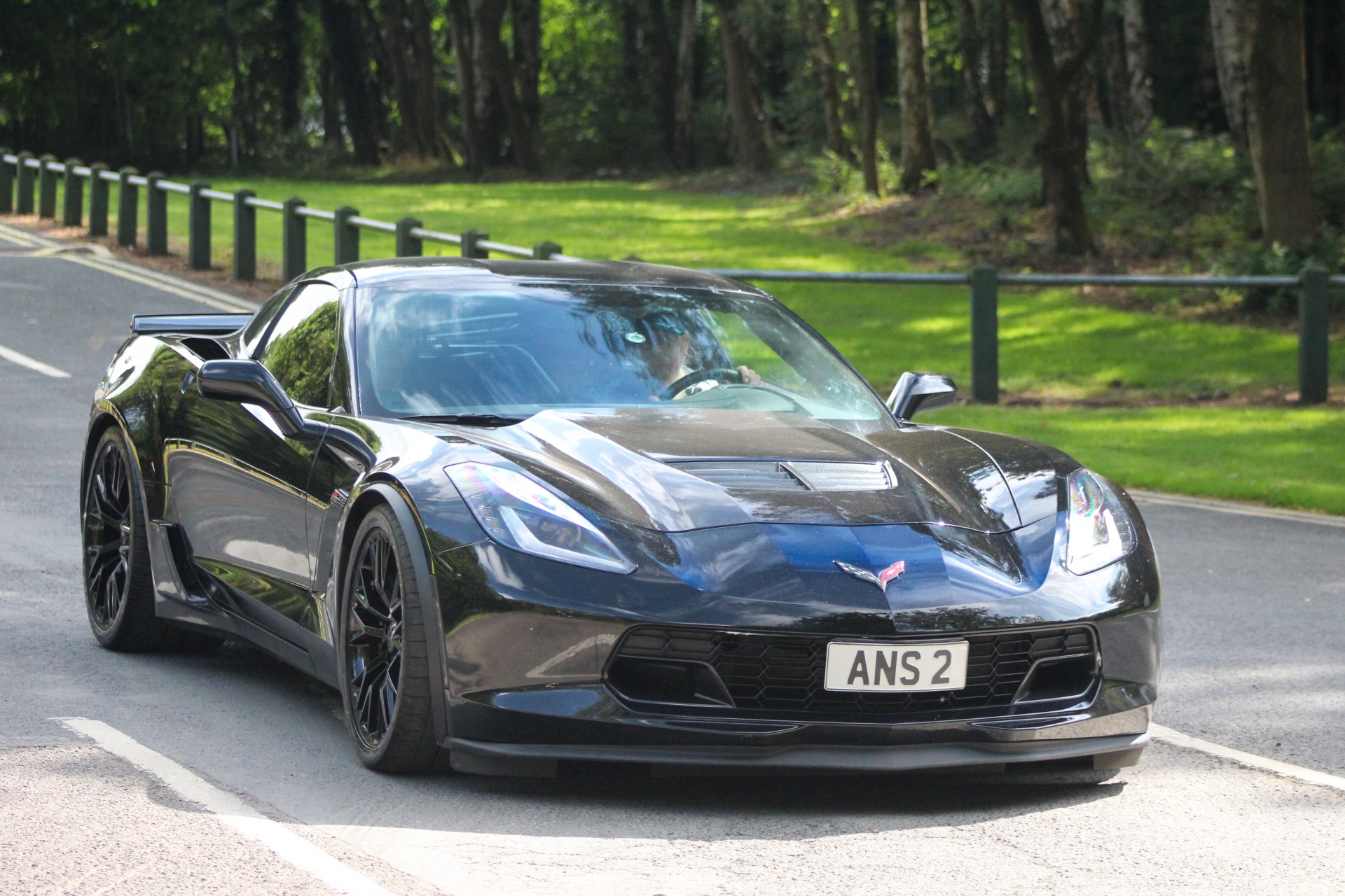 ANS 2 spotted on Chevrolet Corvette