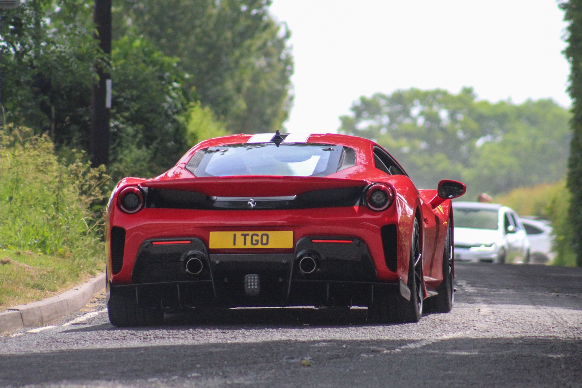 1 TGO spotted on Ferrari 488