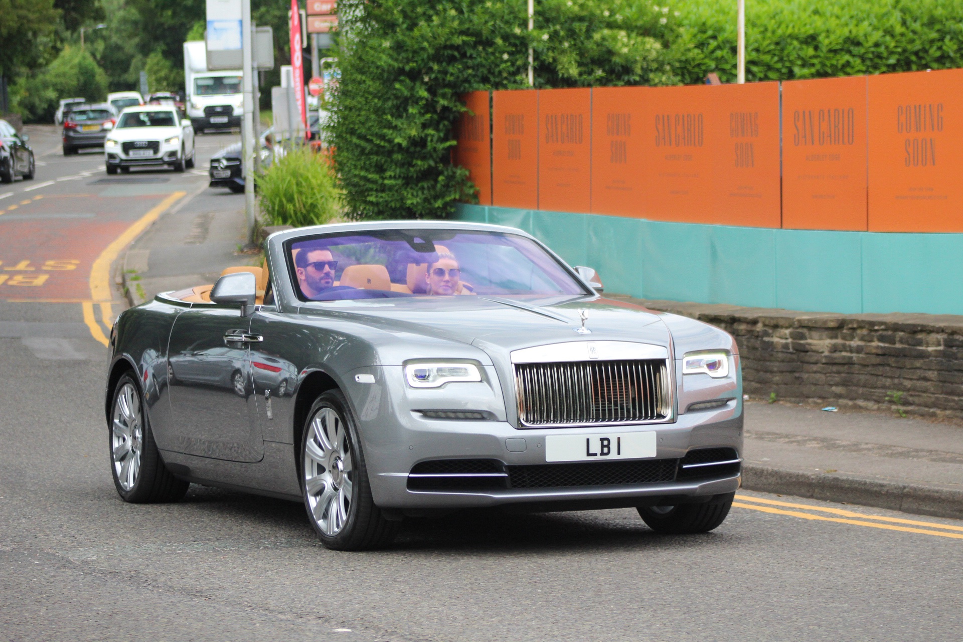 LB 1 spotted on Rolls-Royce Dawn