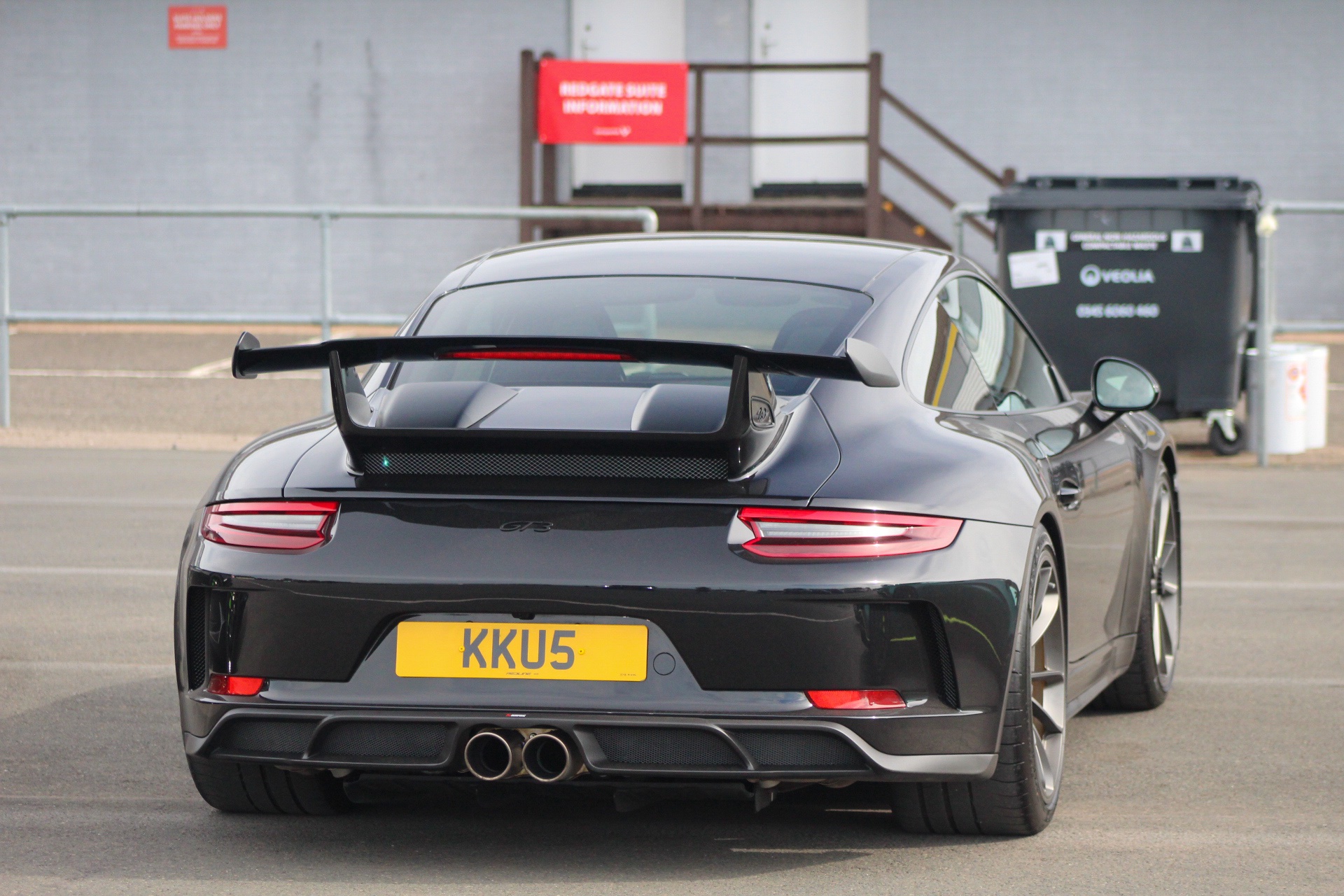 KKU 5 spotted on Porsche 911 GT3