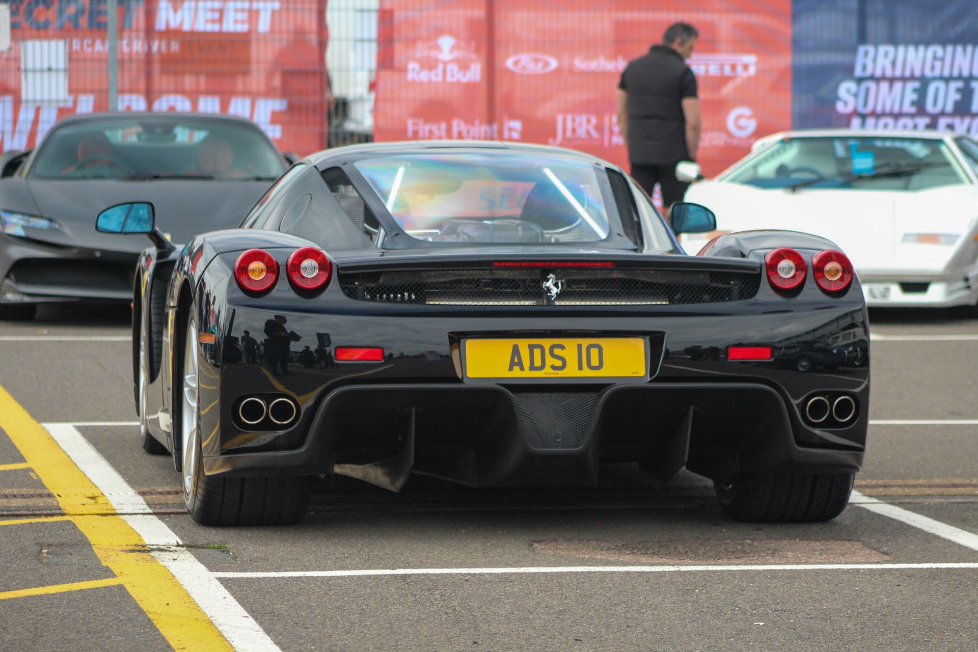 ADS 10 spotted on Ferrari Enzo