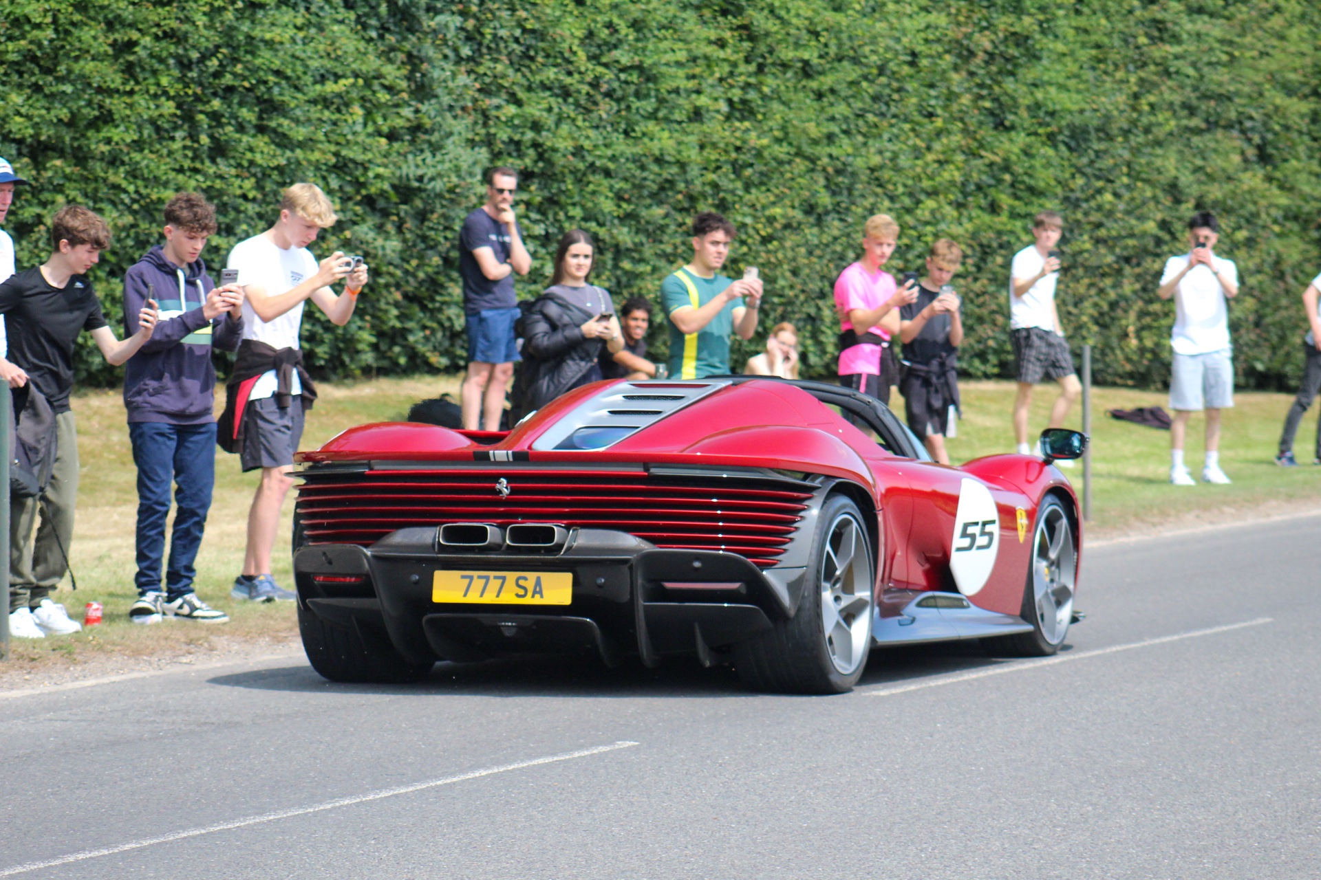 777 SA spotted on Ferrari Daytona SP3
