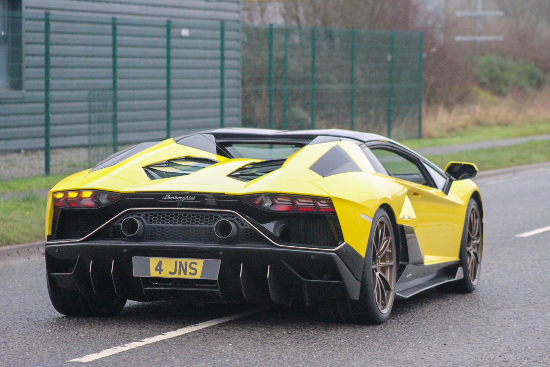4 JNS spotted on Lamborghini Aventador Ultimae