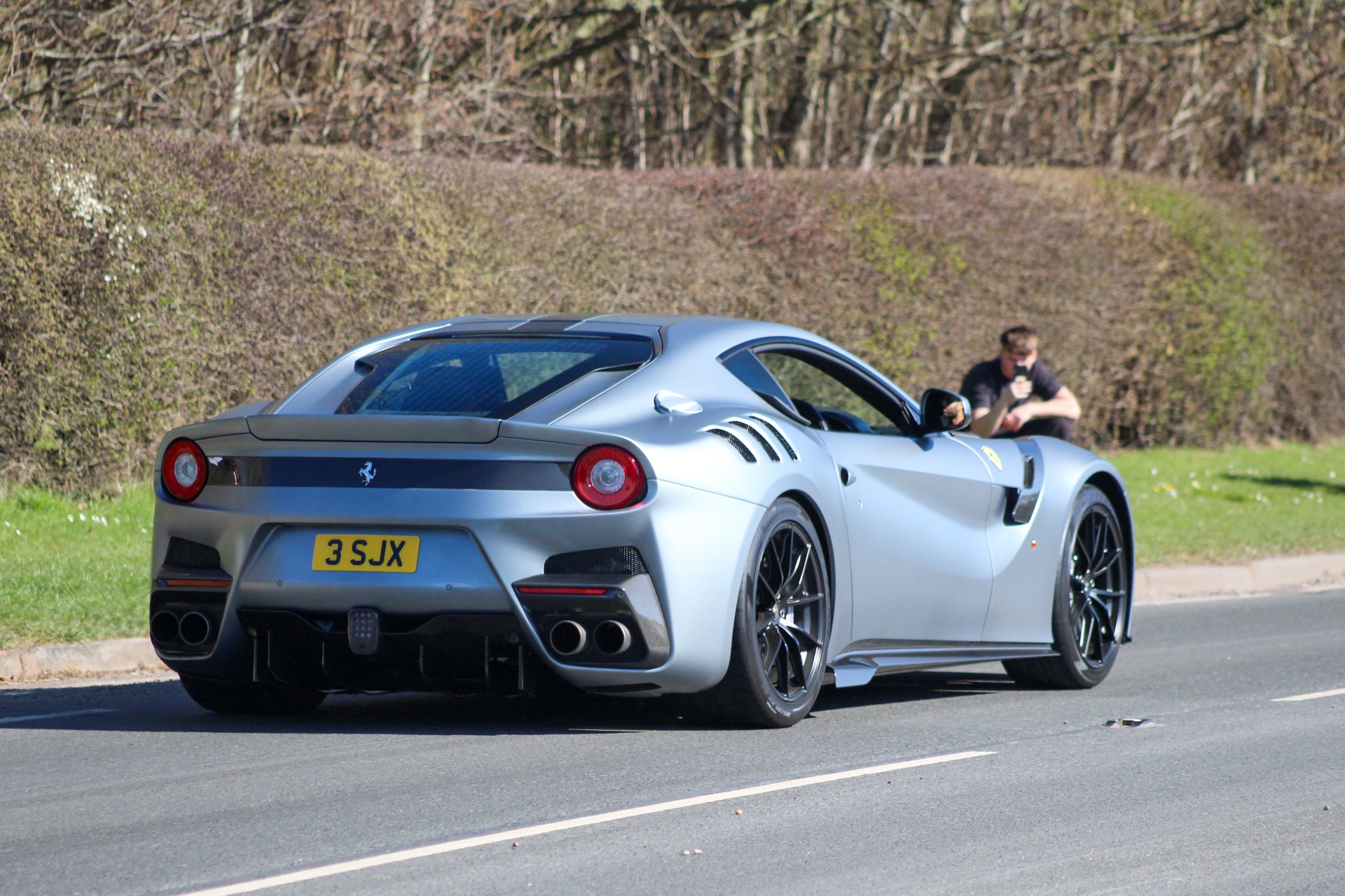 3 SJX spotted on Ferrari F12